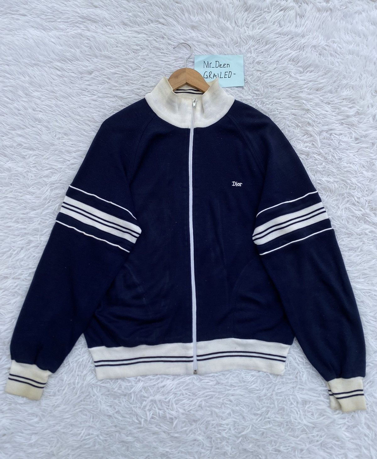 Christian Dior Monsieur Vintage 90s Christian Dior Monsieur Zipper Sweater Size US L / EU 52-54 / 3 - 2 Thumbnail