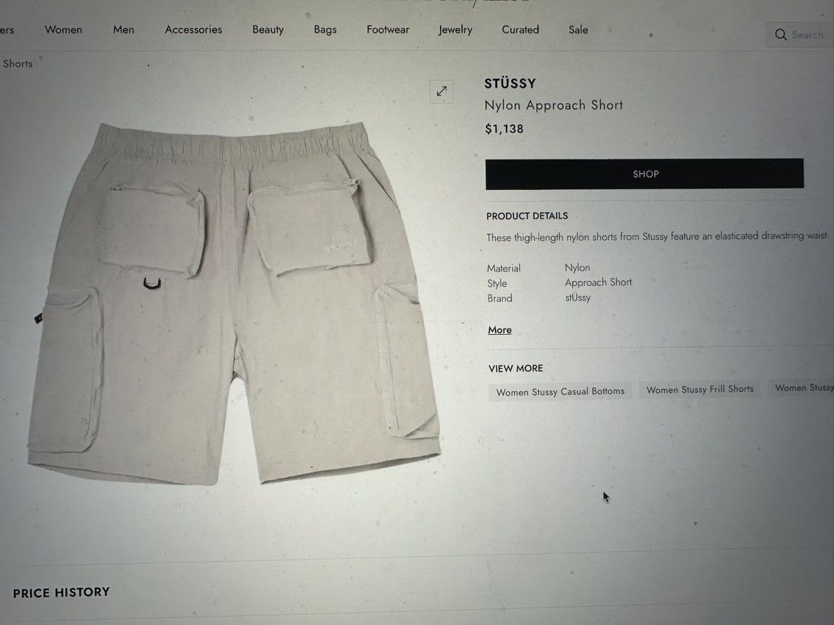 Stussy Stussy Nylon Approach Short Sold Out Size US 32 / EU 48 - 8 Thumbnail