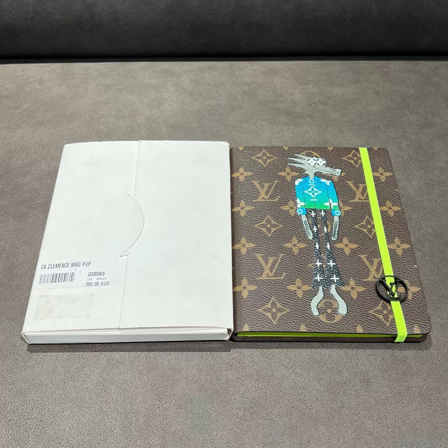 Louis Vuitton LV Virgil Abloh Monogram Notebook New w/ Stickers Size ONE SIZE - 1 Thumbnail