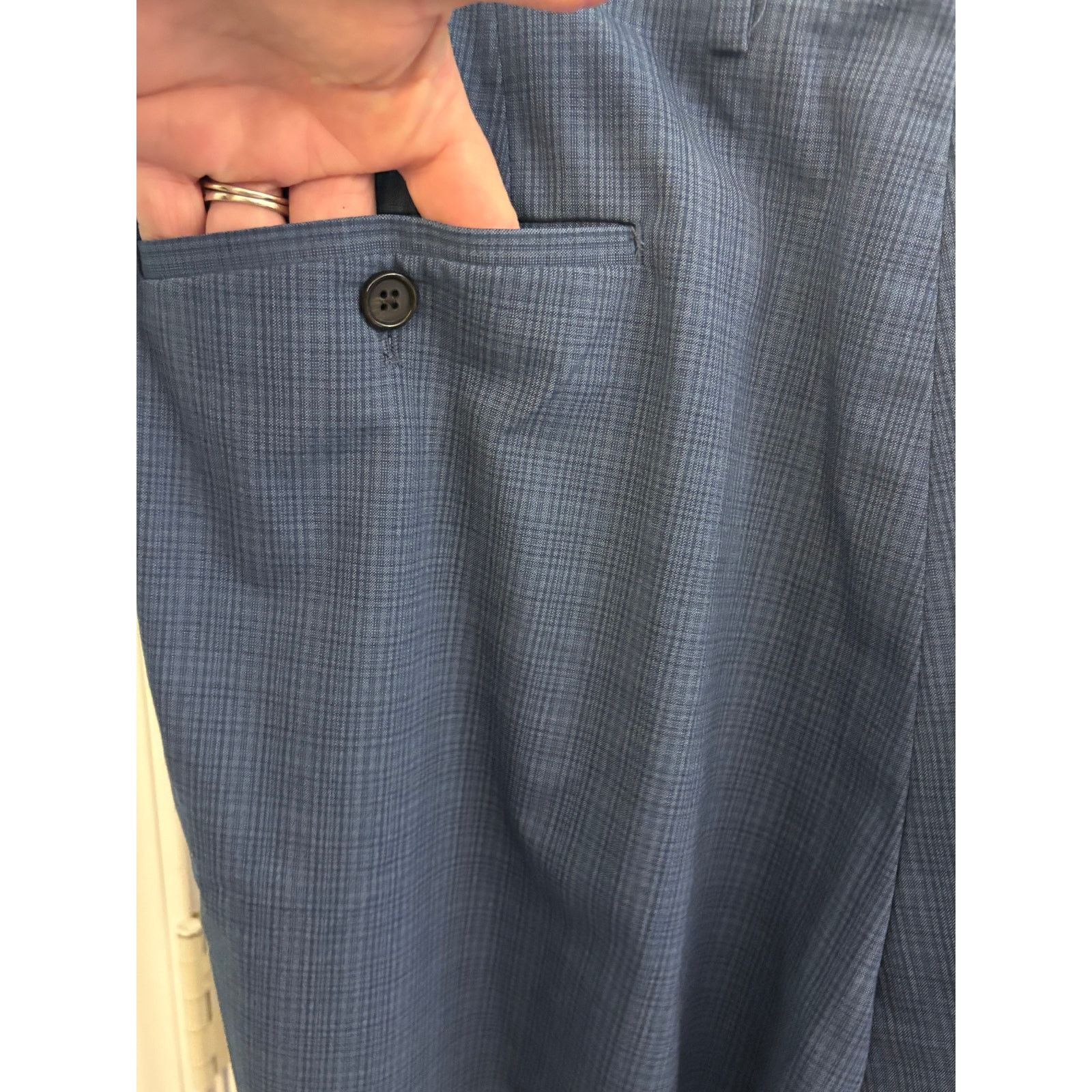 Ralph Lauren Ralph Lauren Light Blue Flat Front Pants. Size 38/30 Size US 38 / EU 54 - 5 Thumbnail