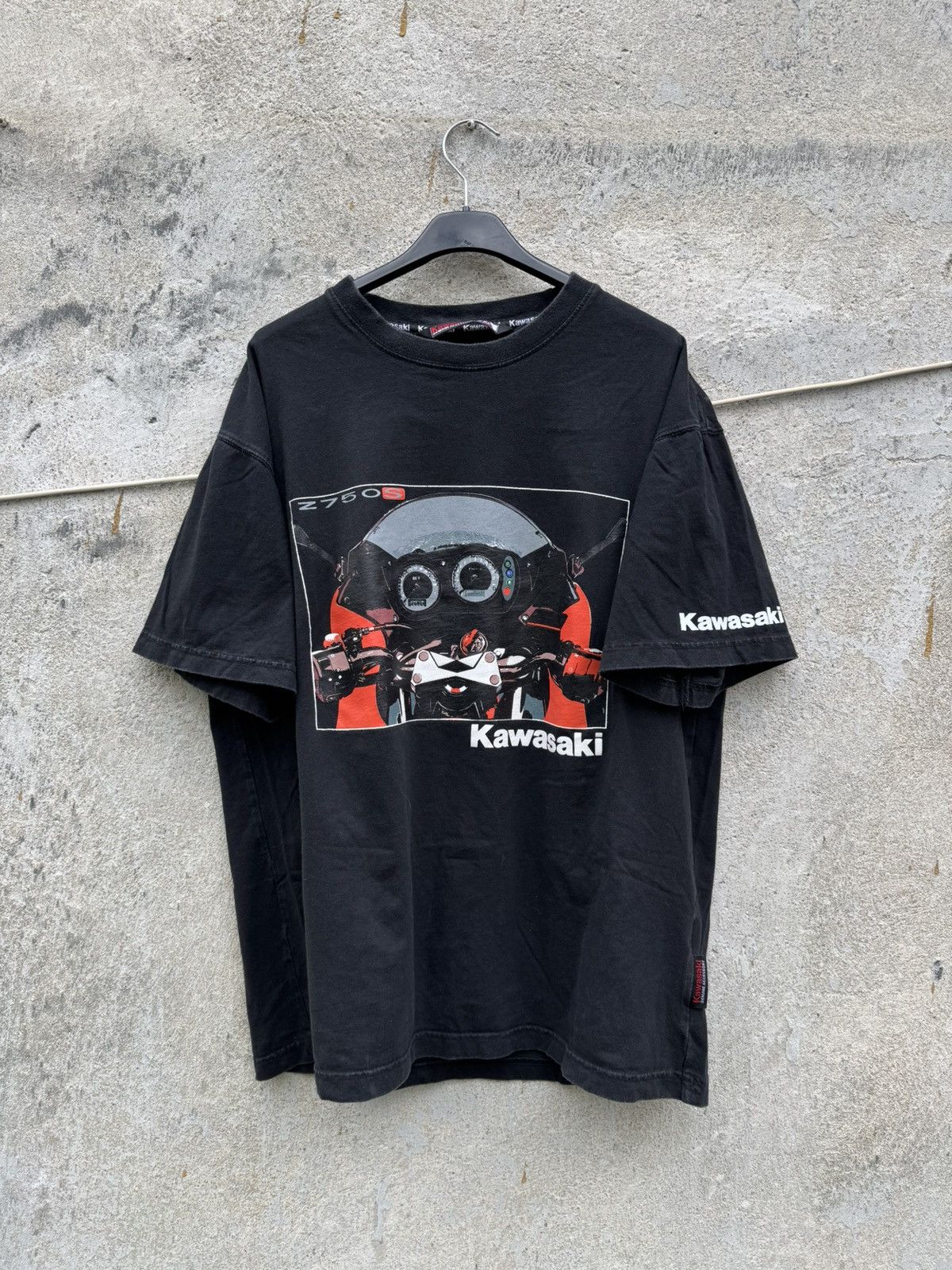 Other 00s Kawasaki Japanese Motorsport Tshirt y2k Racing Enduro Size US L / EU 52-54 / 3 - 1 Thumbnail