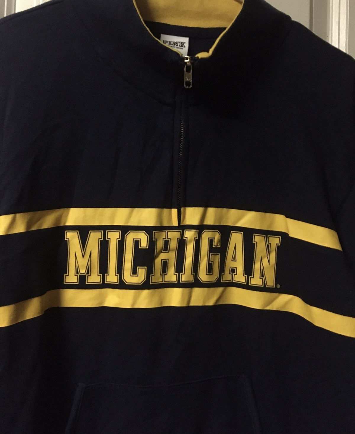 Victoria's Secret Victoria Secret PINK Women’s Sweatshirt Small Michigan Size S / US 4 / IT 40 - 6 Thumbnail