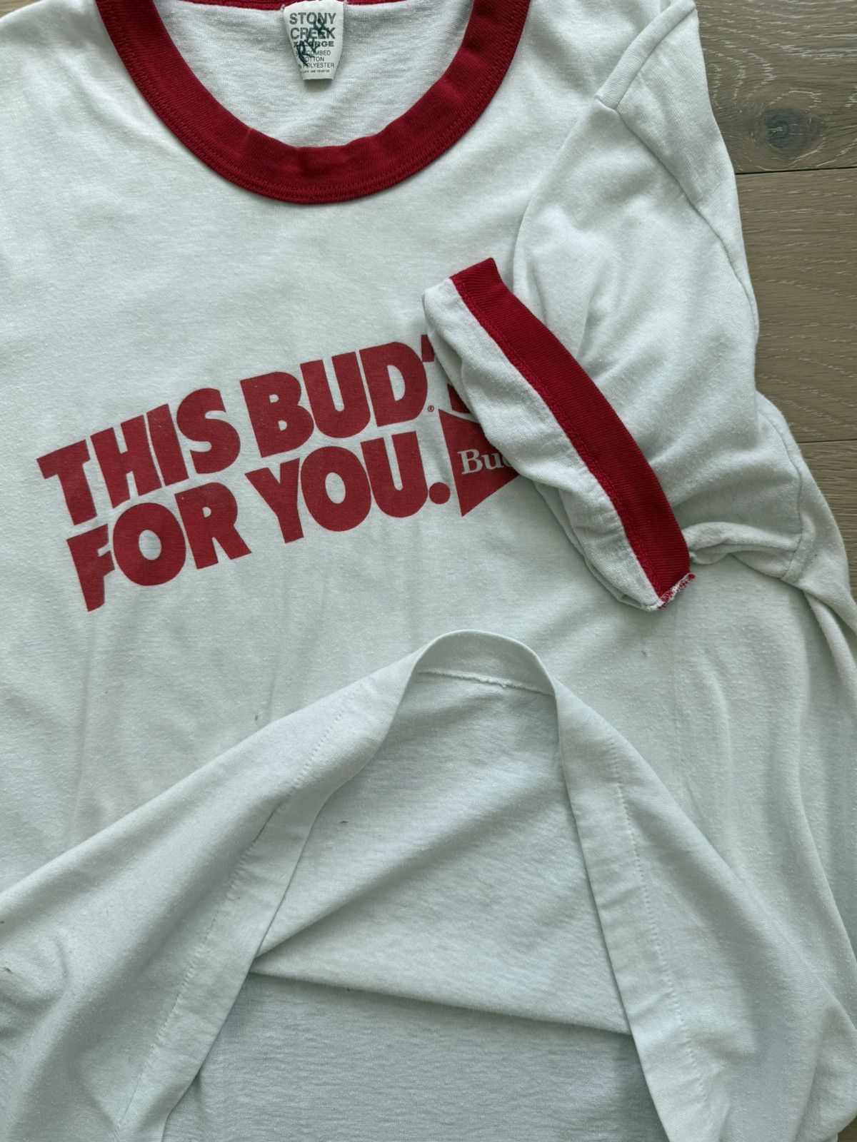 Budweiser Vintage Budweiser Bud promo shirt Size US XL / EU 56 / 4 - 5 Thumbnail