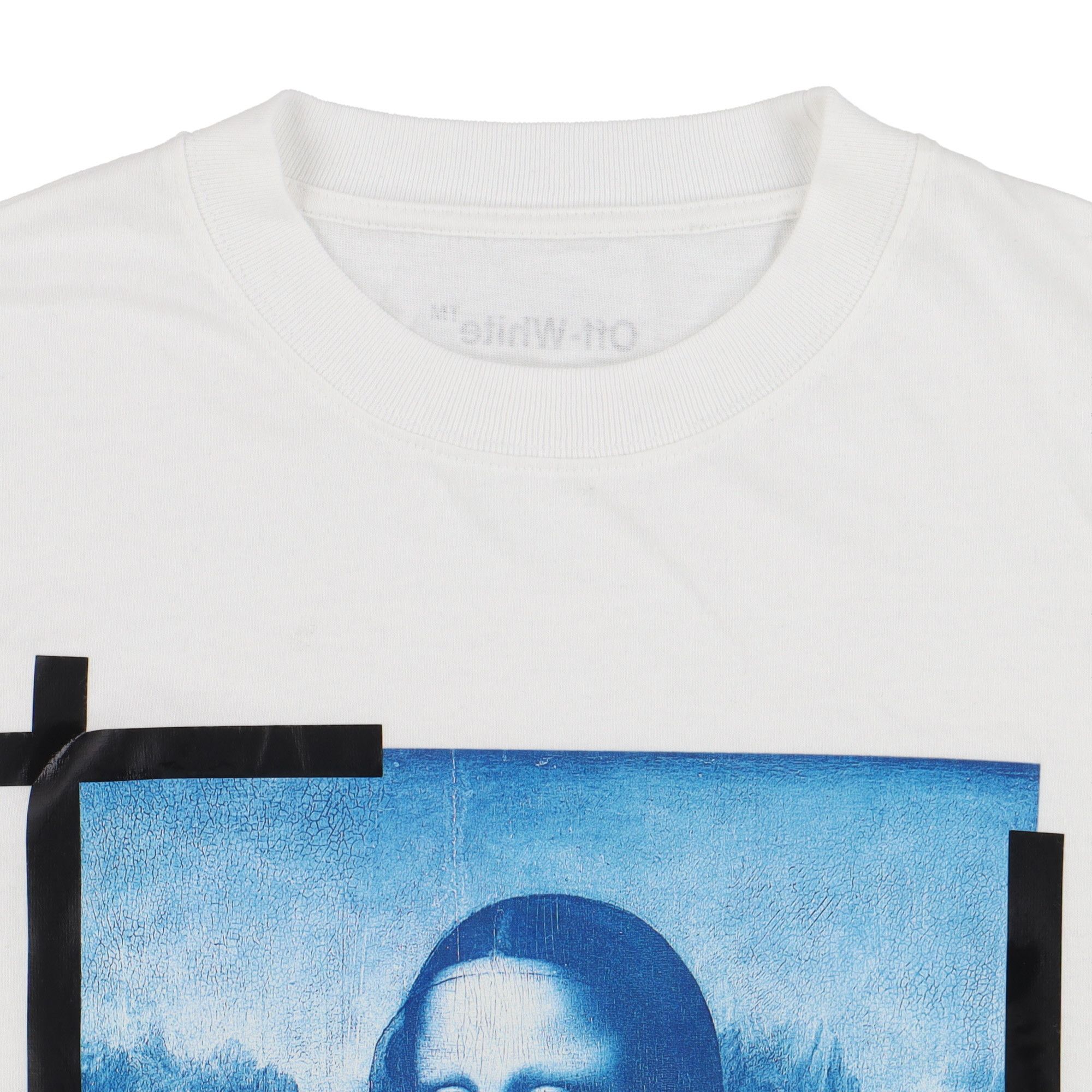 Off-White White Mona Lisa Logo T-shirt Size XS / US 0-2 / IT 36-38 - 5 Thumbnail