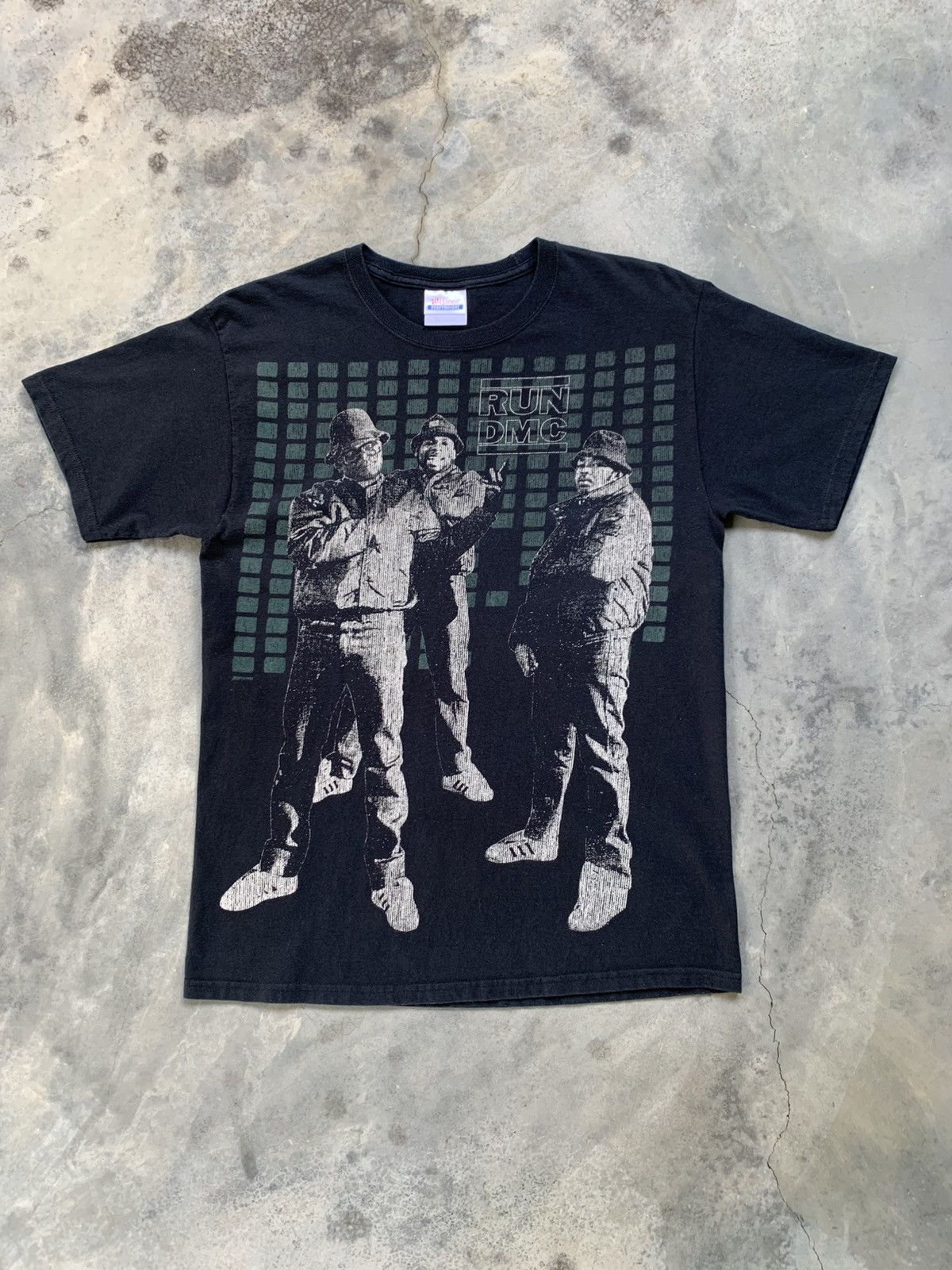 Band Tees Rare🔥Vintage Run DMC Hip Hop Line-Up Phototee Tshirt Size US M / EU 48-50 / 2 - 1 Thumbnail