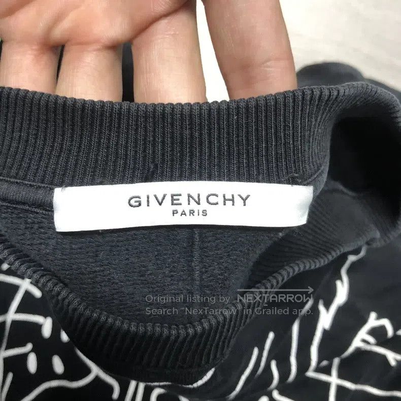 Givenchy Givenchy Sketch dog head hoodie Size US XL / EU 56 / 4 - 3 Thumbnail