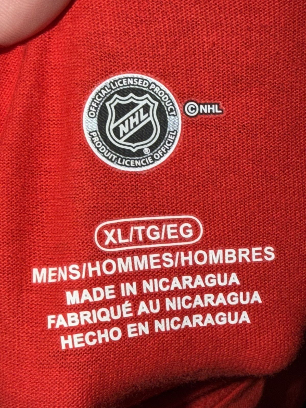 NHL NHL Hockey Detroit Red Wings Graphic Shirt Men Size XL Size US XL / EU 56 / 4 - 9 Thumbnail