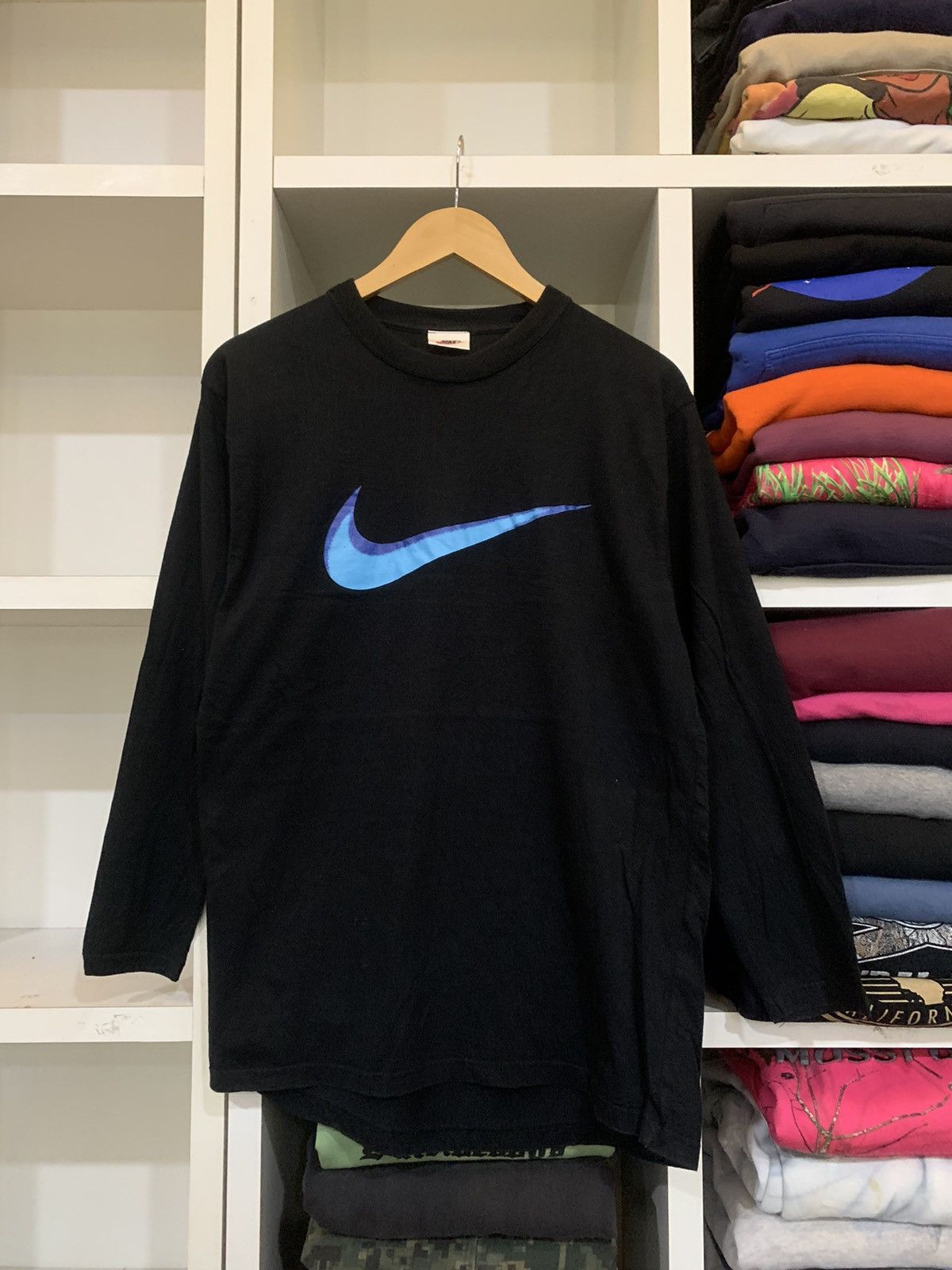 Nike Vintage Nike Swoosh Big Logo Size US L / EU 52-54 / 3 - 1 Thumbnail