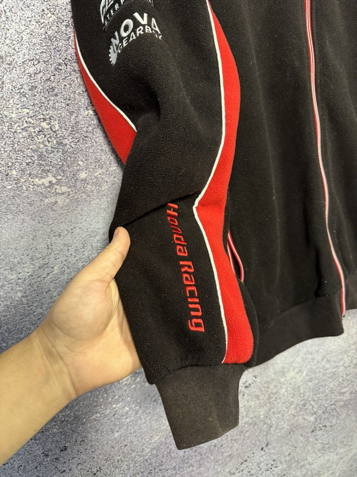 Formula 1 × Honda Honda Fleece Jacket Zip Clinton Castrol Nissin Akrapovich Size US S / EU 44-46 / 1 - 9 Thumbnail