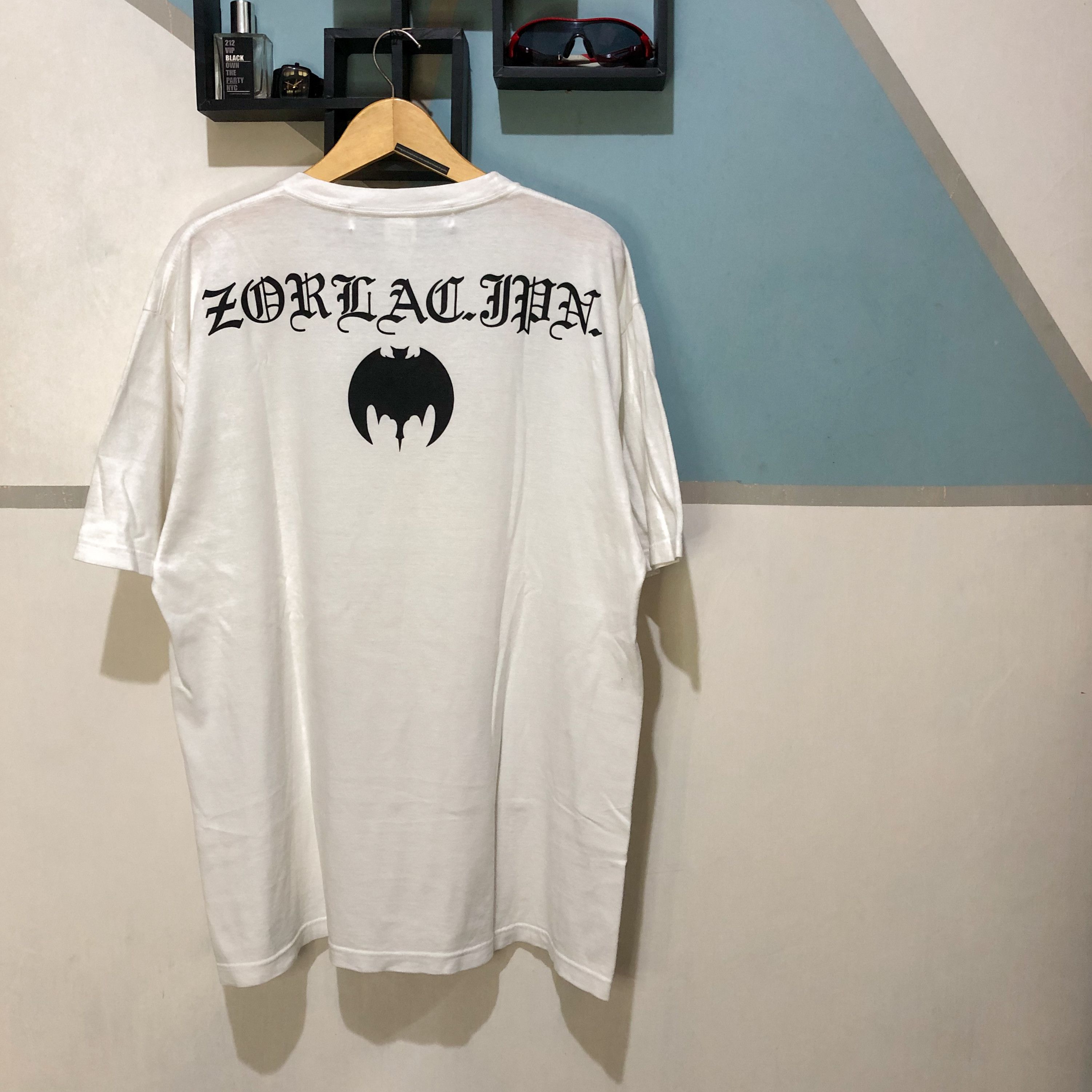Japanese Brand Zorlac Japan Skateboard Vintage 90s T-Shirt Size US XXL / EU 58 / 5 - 14 Thumbnail