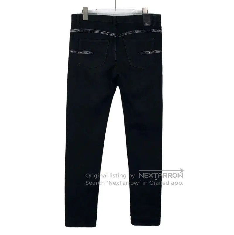Dior Dior Black Cotton Women's Jeans . Size 28" / US 6 / IT 42 - 2 Thumbnail