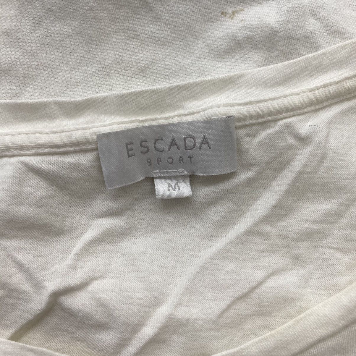 Escada ESCADA SPOPRT Germany Brand Drawings Design White Short Size M / US 6-8 / IT 42-44 - 5 Thumbnail