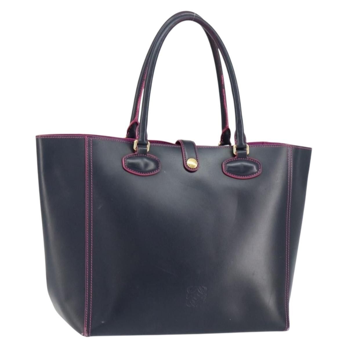 Loewe Loewe Leo Shopper Tote Leather Size ONE SIZE - 1 Thumbnail