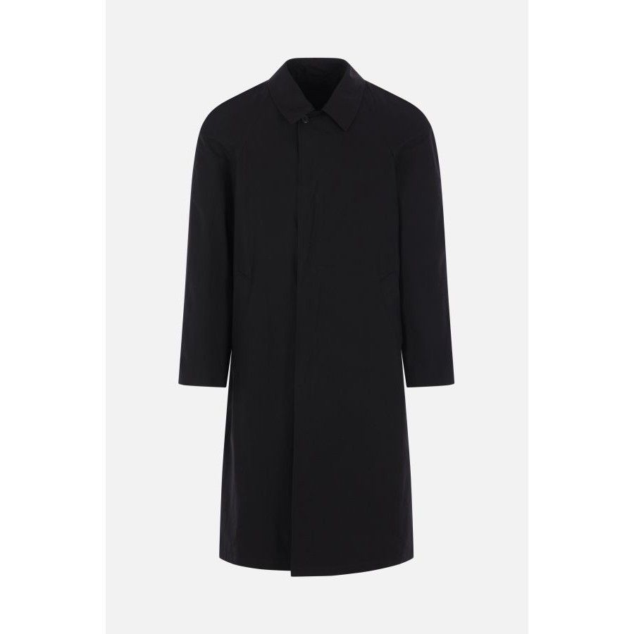 Prada PRADA Black Cotton Long Coat New & Authentic (Men's size:M;) Size US M / EU 48-50 / 2 - 1 Thumbnail
