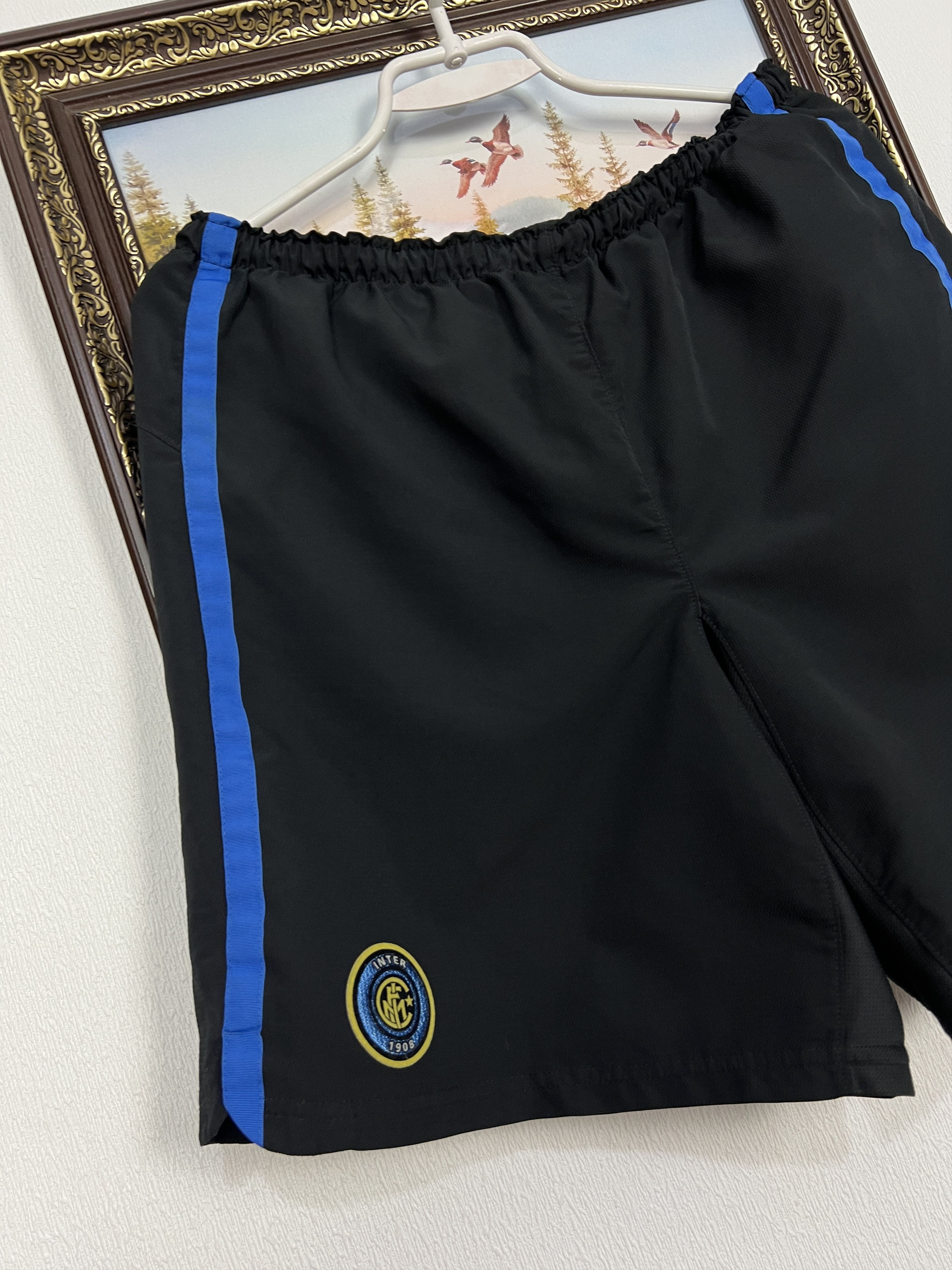 Nike Vintage 2000's Inter Milan Football Athletic Shorts Rare Size US 32 / EU 48 - 3 Thumbnail