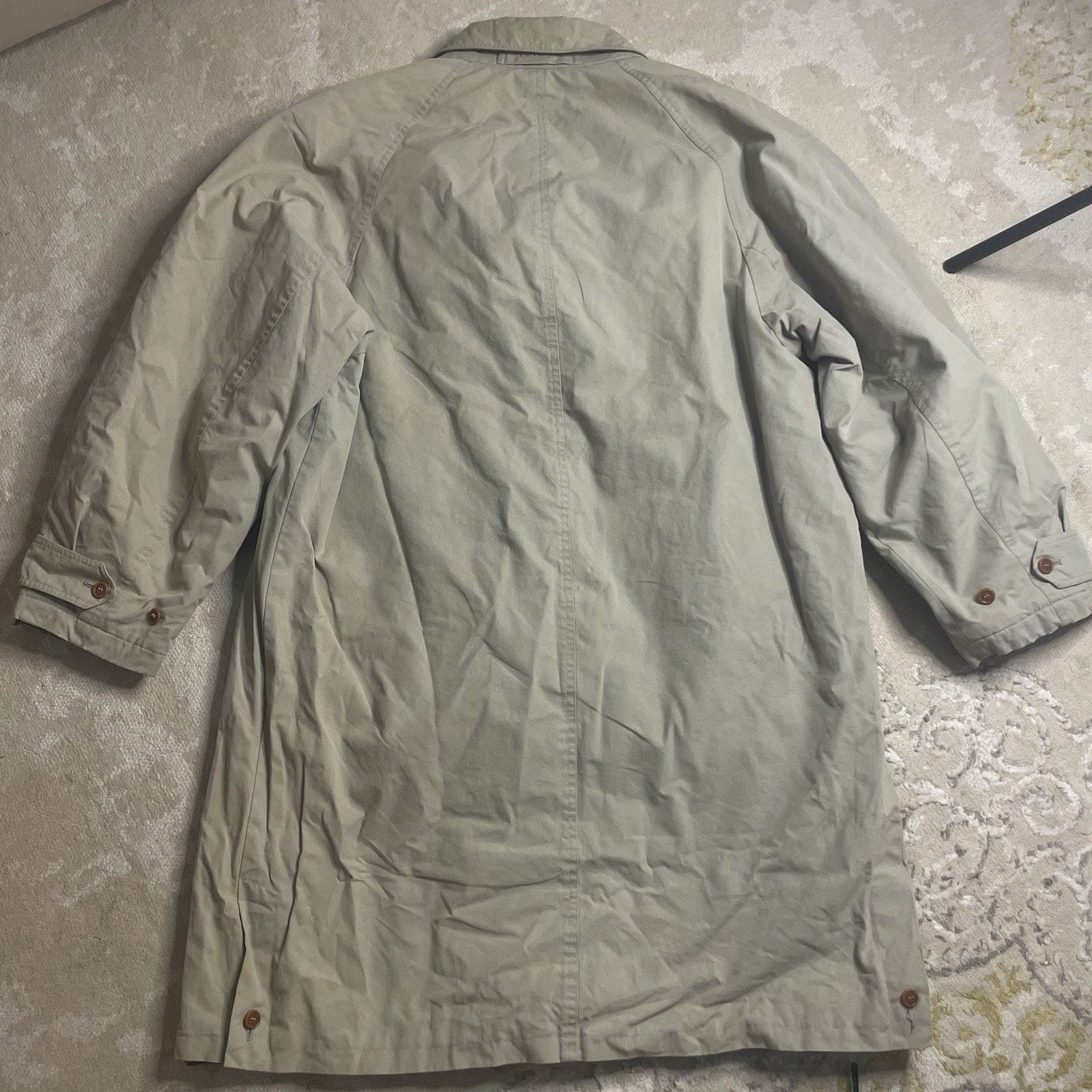 Burberry vintage Burberry Trench Coat winter jacket COTTON WAX Beige Size US L / EU 52-54 / 3 - 4 Thumbnail