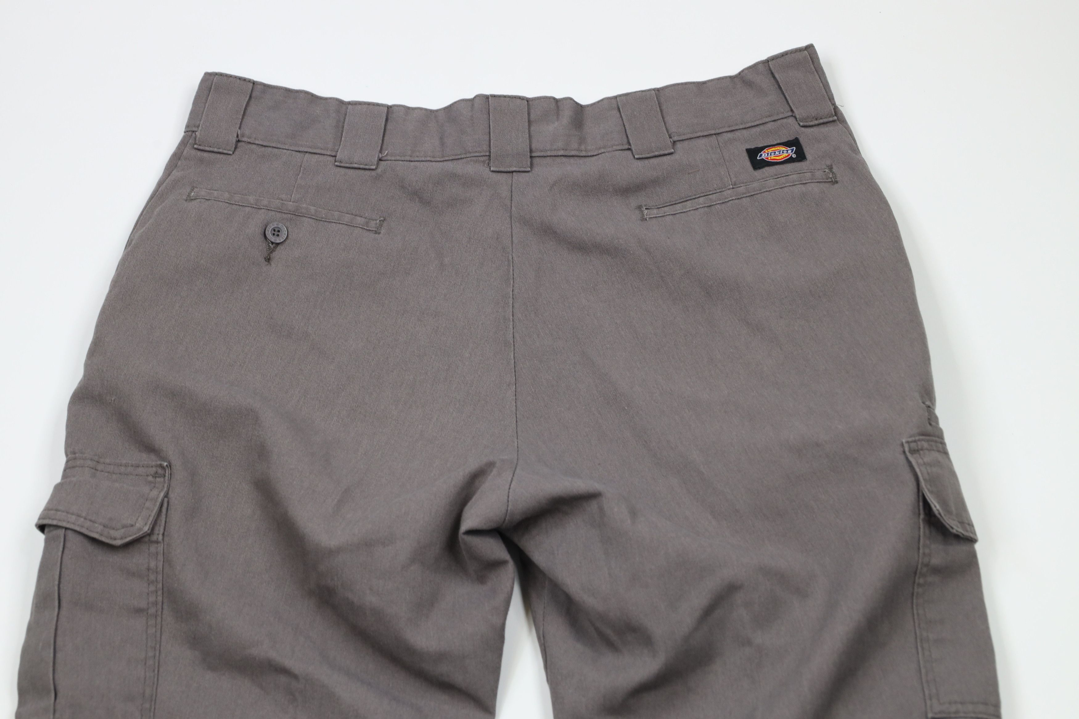 Dickies × Vintage Vintage Y2K Dickies Straight Wide Leg Cargo Pants Gray Size US 38 / EU 54 - 12 Thumbnail