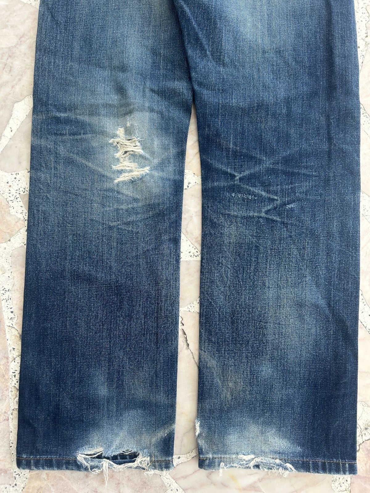Levi's Levis 505 Ripped Jeans W30 Size US 30 / EU 46 - 8 Thumbnail