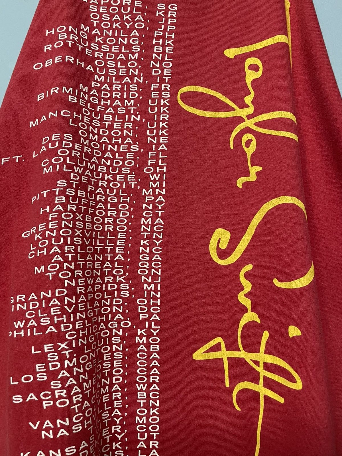 Vintage Vintage Orignal Taylor Swift Speak Now Tour Distressed Tee Size US M / EU 48-50 / 2 - 13 Thumbnail