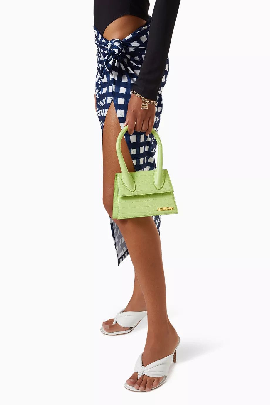 Jacquemus o1mle0325 Size: OS / Le Chiquito Bag in Light Green Size ONE SIZE - 2 Thumbnail