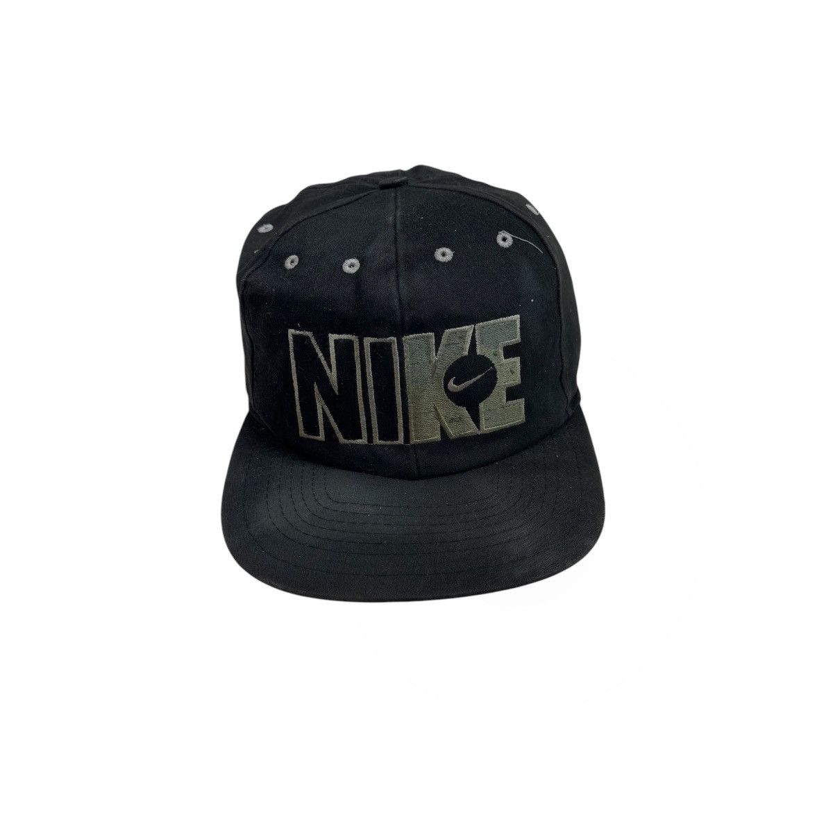 Nike Vintage Sunfaded 90s Nike Hat Cap Size ONE SIZE - 1 Thumbnail