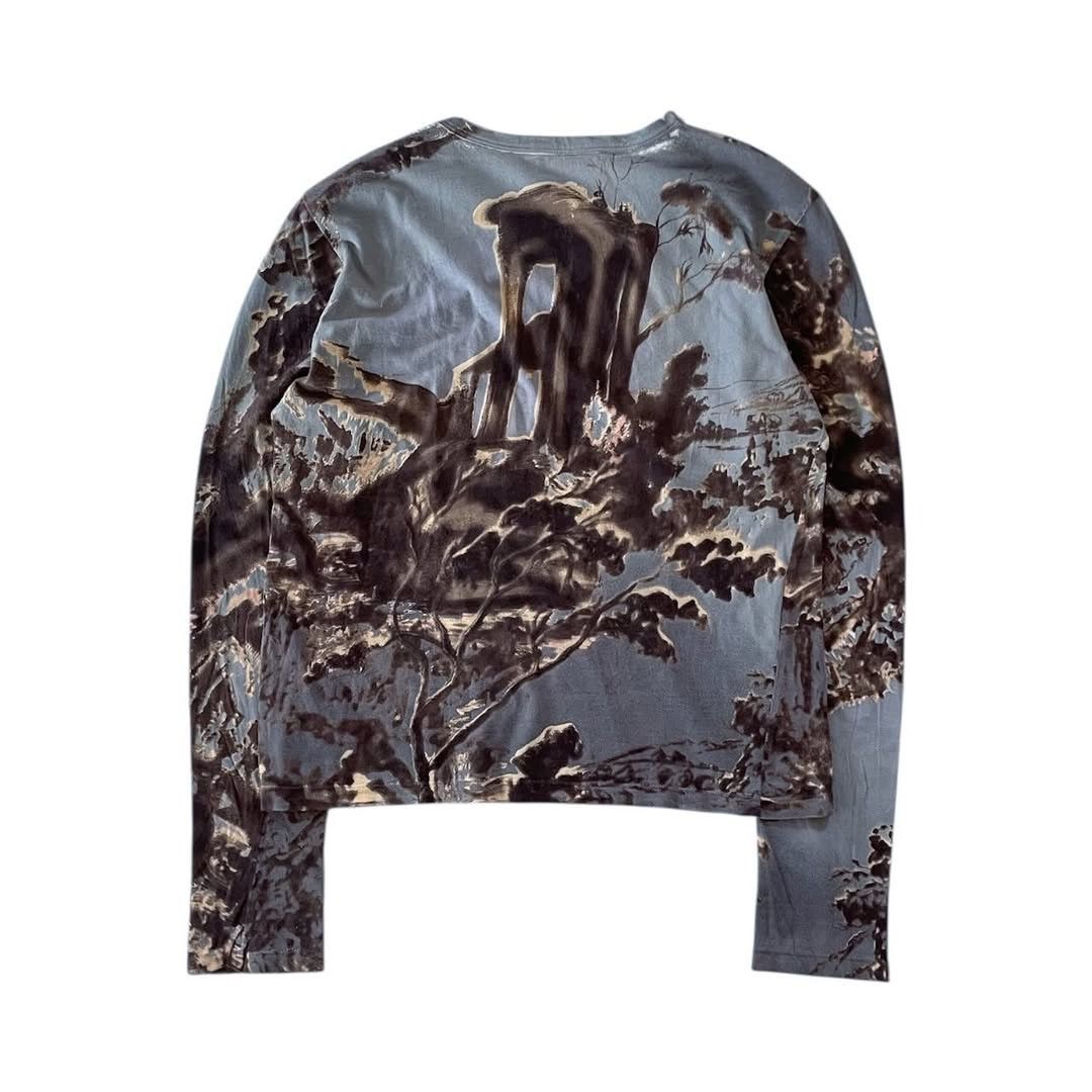 Prada Prada Archive F/W2004 Runway Roman Ruins Landscap Printed Size L / US 10 / IT 46 - 2 Thumbnail