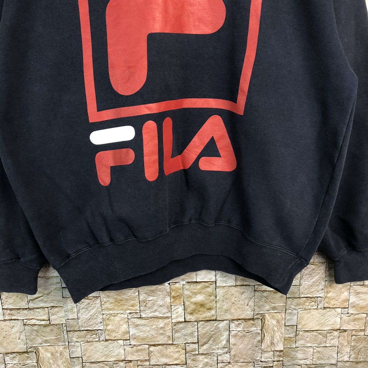 Fila Fila vintage collector item big logo Sweatshirt #A249 Size US L / EU 52-54 / 3 - 6 Thumbnail