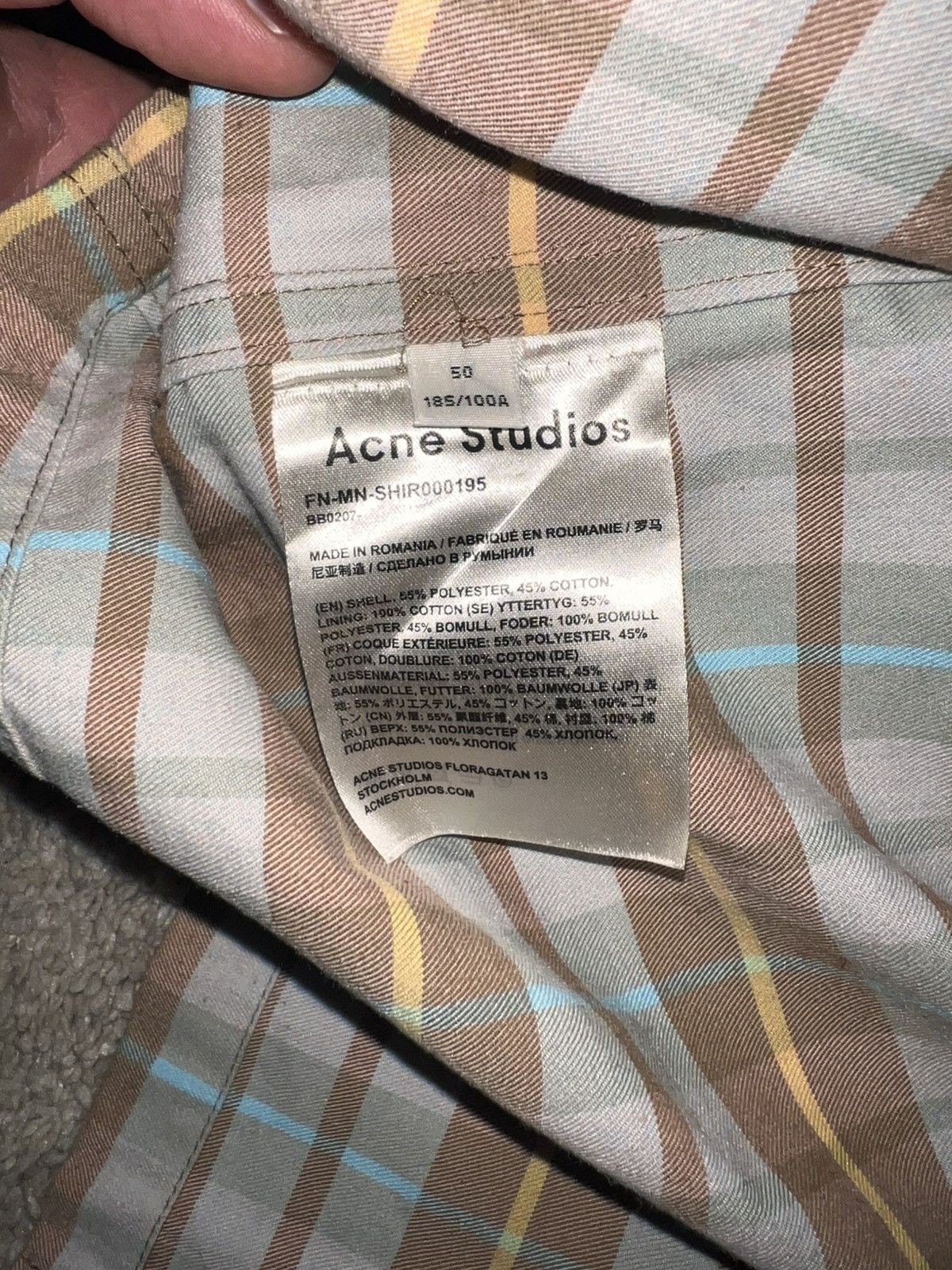 Acne Studios Acne shirt Size US M / EU 48-50 / 2 - 5 Thumbnail