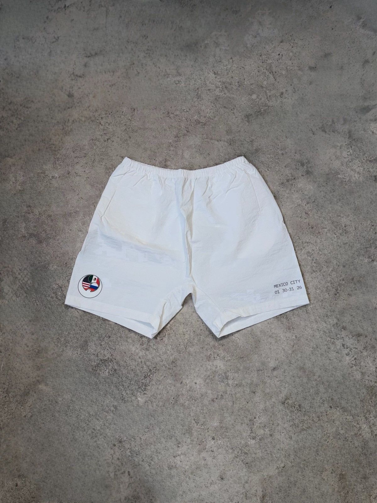 Yeezy YZY SH-01 Mexico Concert White Shorts Size US 32 / EU 48 - 1 Thumbnail