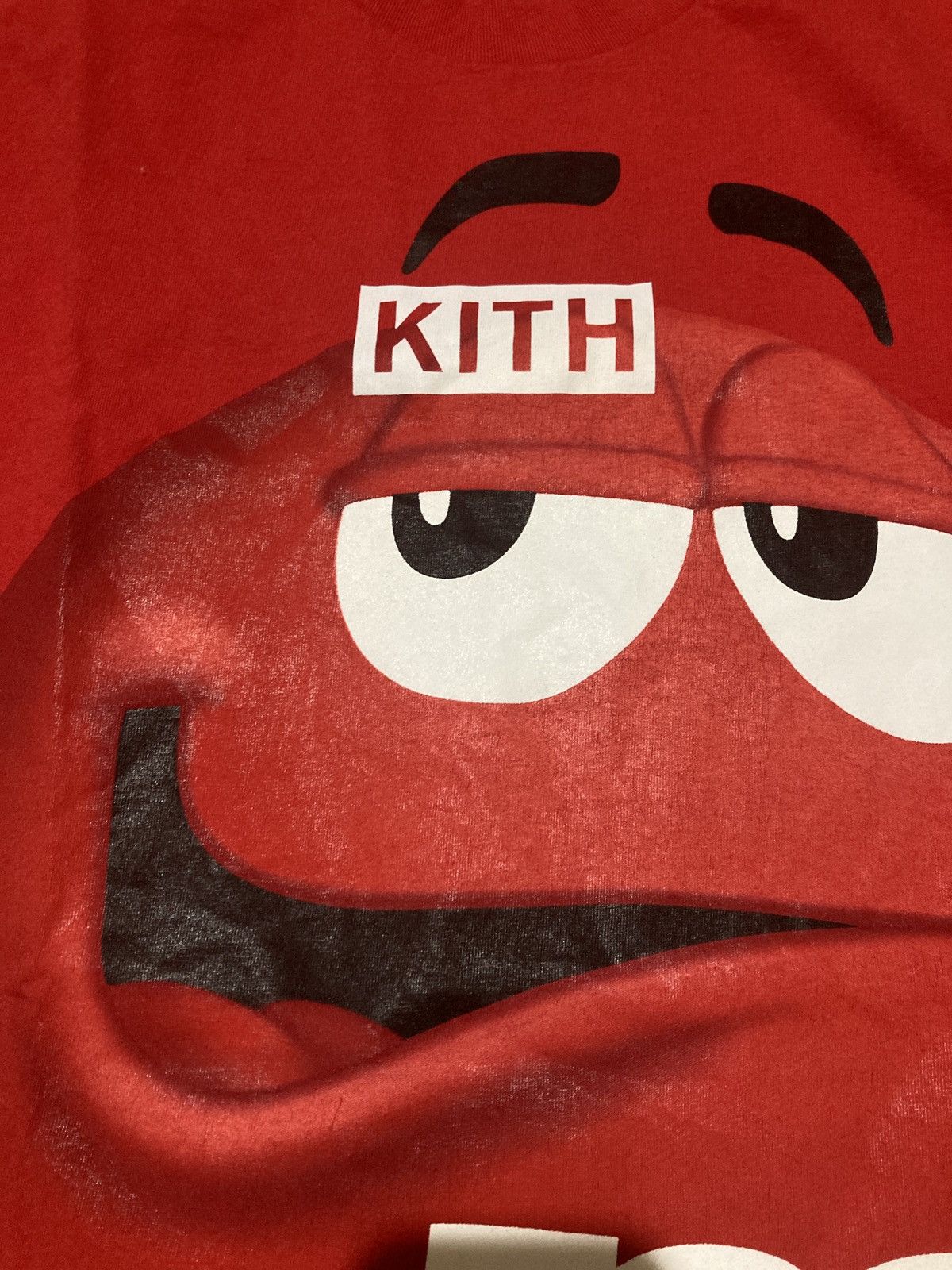 image of Kith Vintage Tee Red M&m Tee, Men's (Size XL)