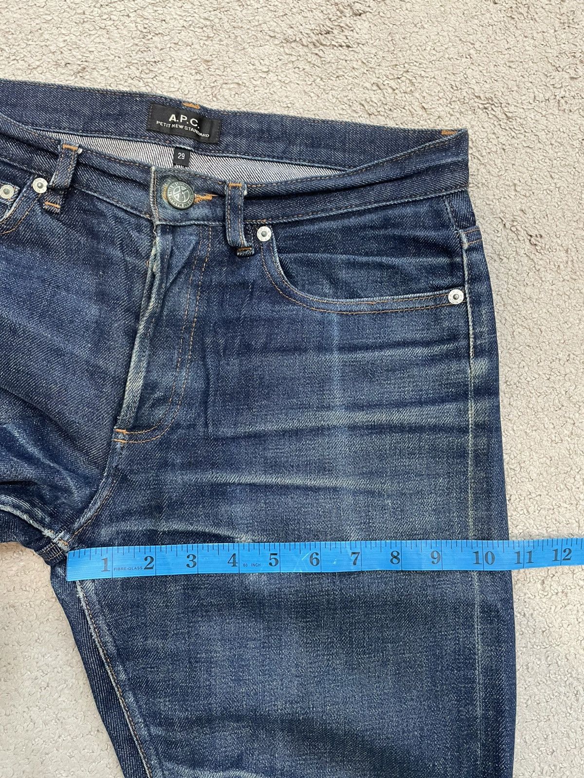 A.P.C. Best Buy‼️ A.P.C Petit New Standard Selvedge Distressed Size US 30 / EU 46 - 16 Thumbnail