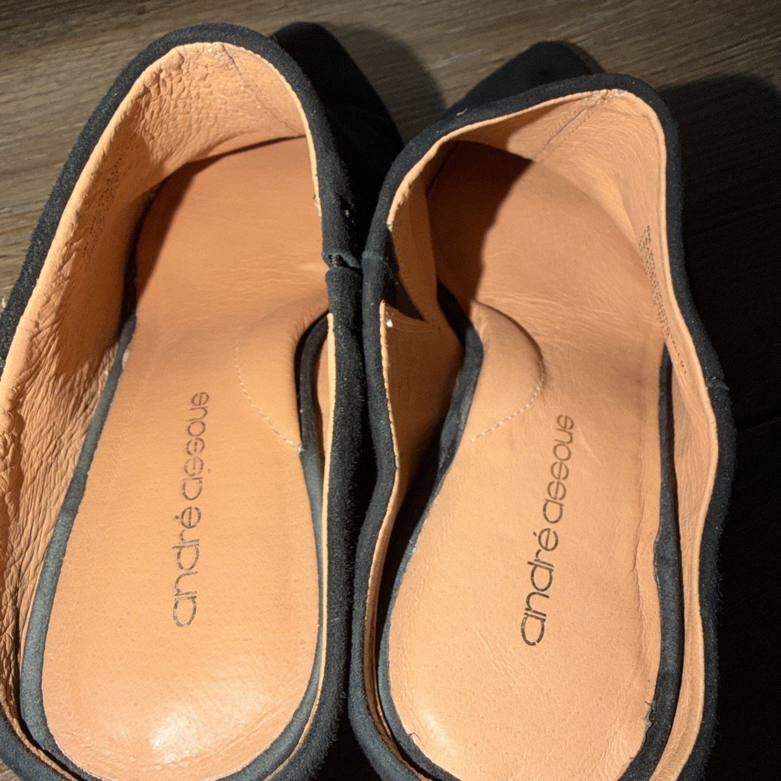 The Unbranded Brand Andre Assous Women's Black Slip On Heel Shoes Size 8 Size US 8 / IT 38 - 7 Thumbnail
