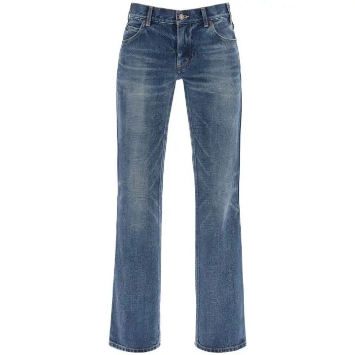 image of Celine O1S22I1N0424 Dark Union Jeans In Blue, Women's (Size 28)