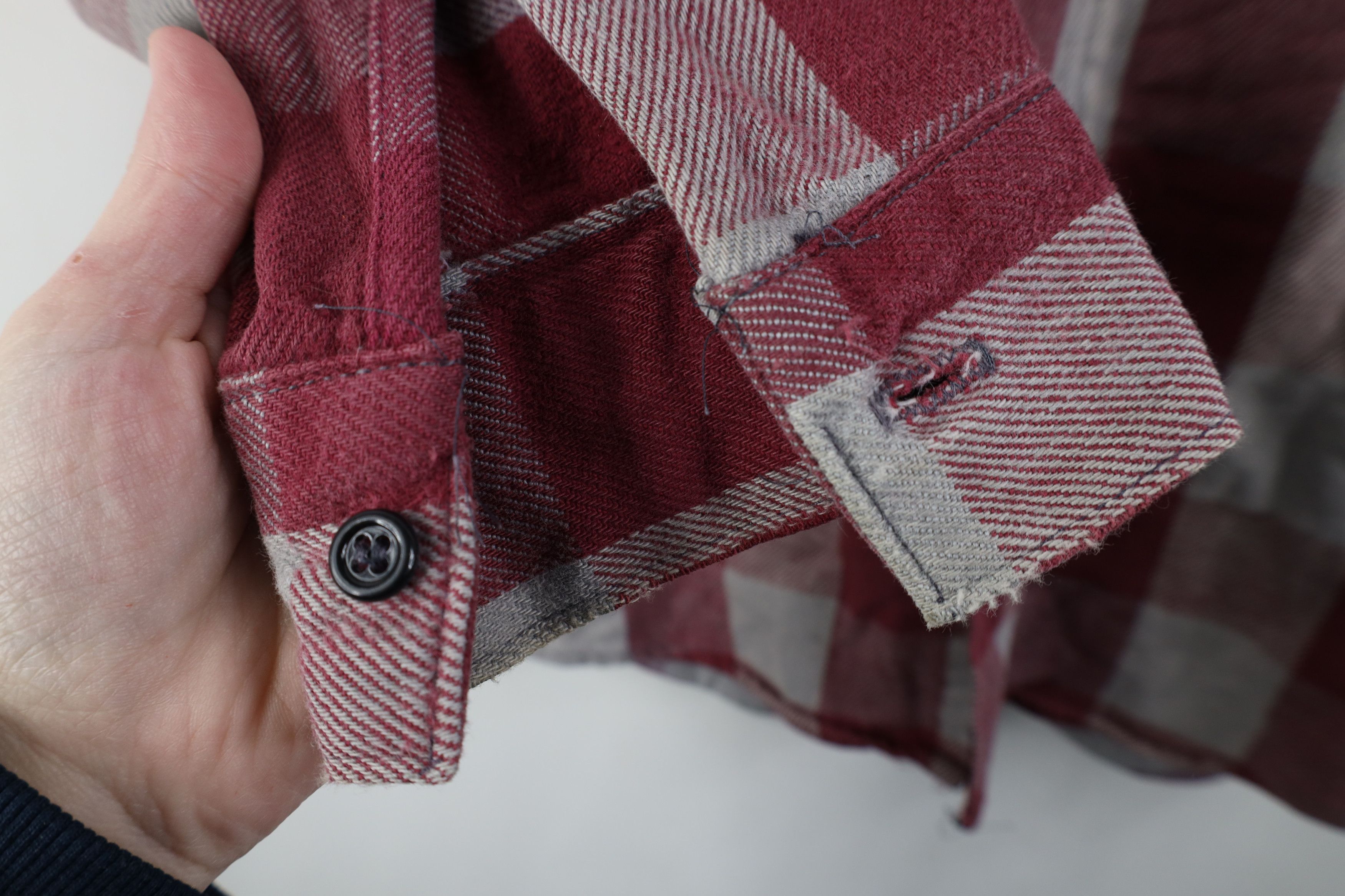 FiveBrother Vintage 70s Five Brother Flannel Button Shirt Plaid USA Size US M / EU 48-50 / 2 - 7 Thumbnail