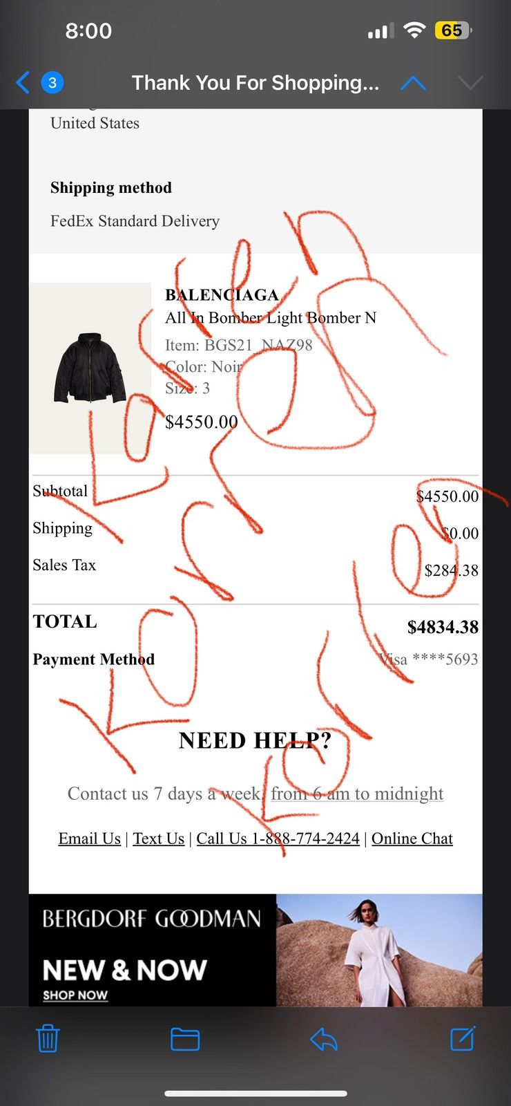 Balenciaga Balenciaga Summer 23 All in Bomber Jacket Size US XL / EU 56 / 4 - 13 Thumbnail