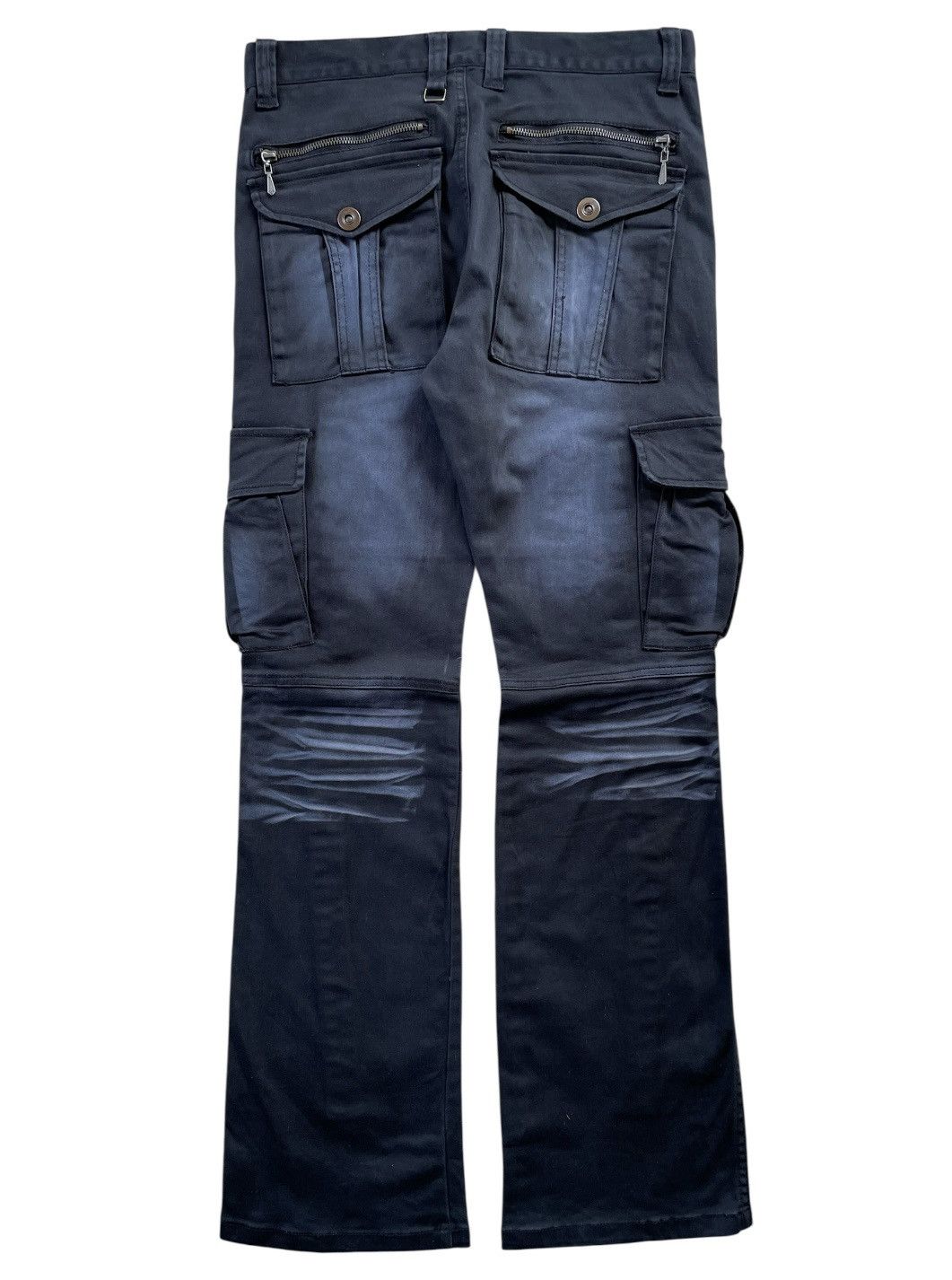 2000s Lowbox Multipocket Flare Pants