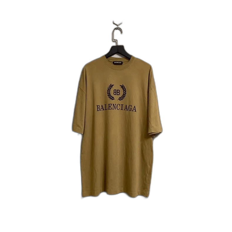 Balenciaga Balenciaga Khaki Short Sleeve Shirt Size S-yf Size US S / EU 44-46 / 1 - 1 Thumbnail