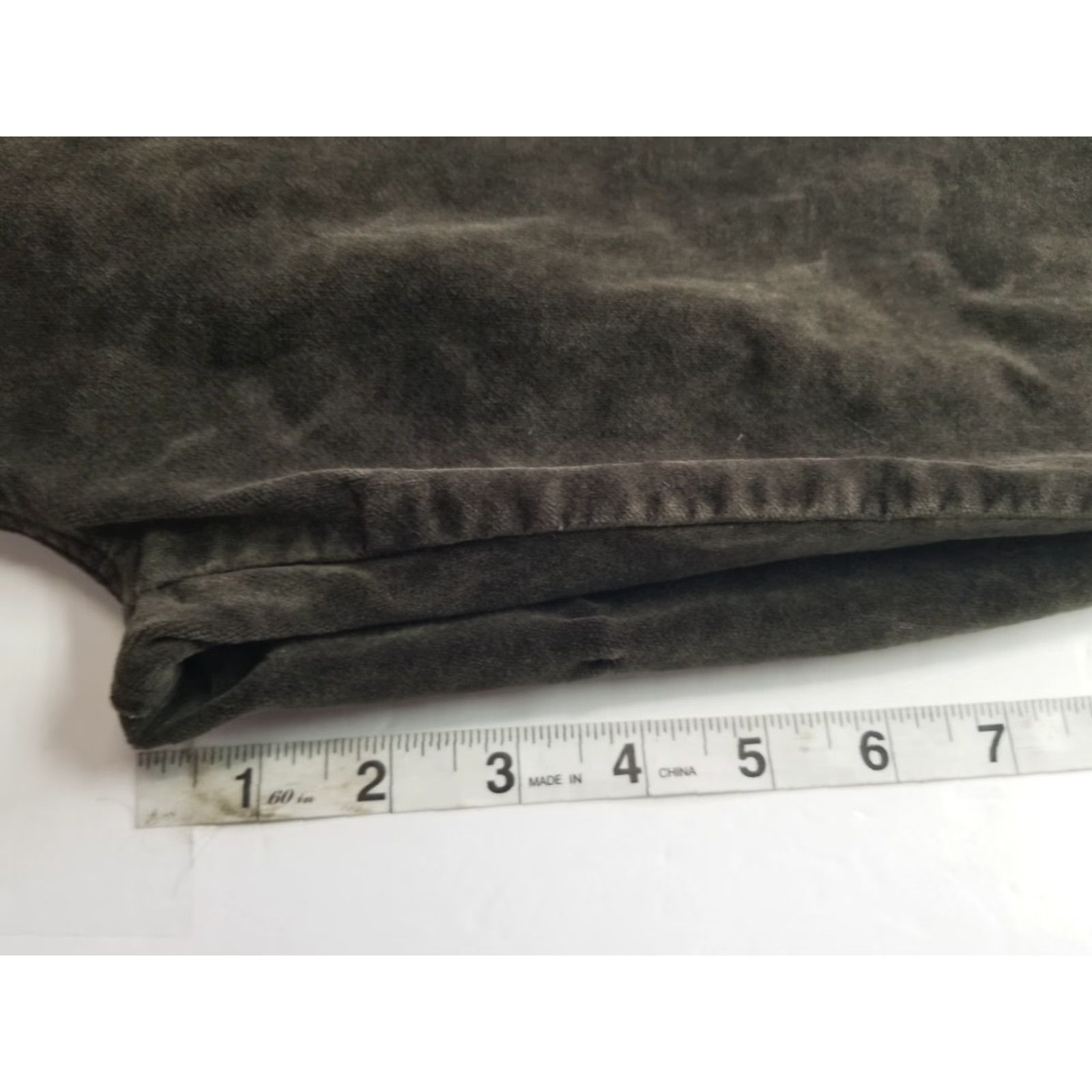 Lucky Brand Lucky Brand Jeans Skinny Velvet Green 00/25 Women's Pants 28in Inseam Regular Zip Pocket See Pics Flaws Size 24" / US 00 / IT 34 - 4 Thumbnail