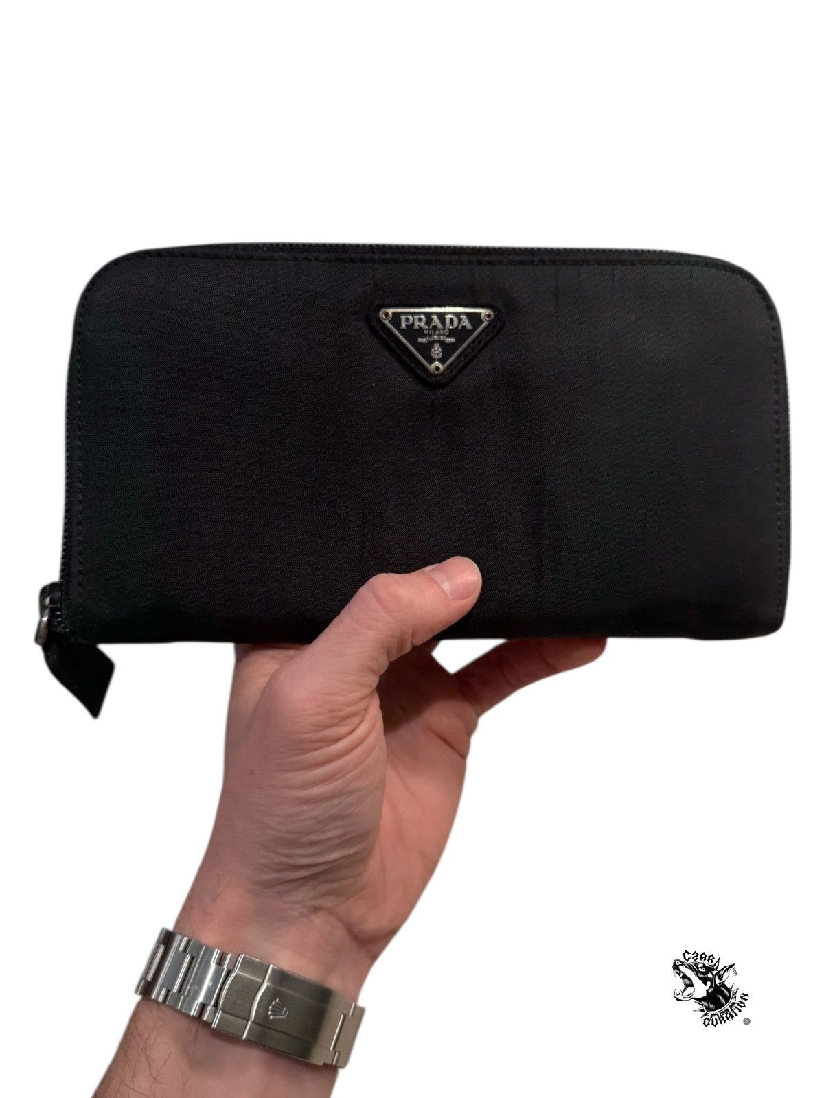 Prada Prada long zip nylon wallet Size ONE SIZE - 1 Thumbnail