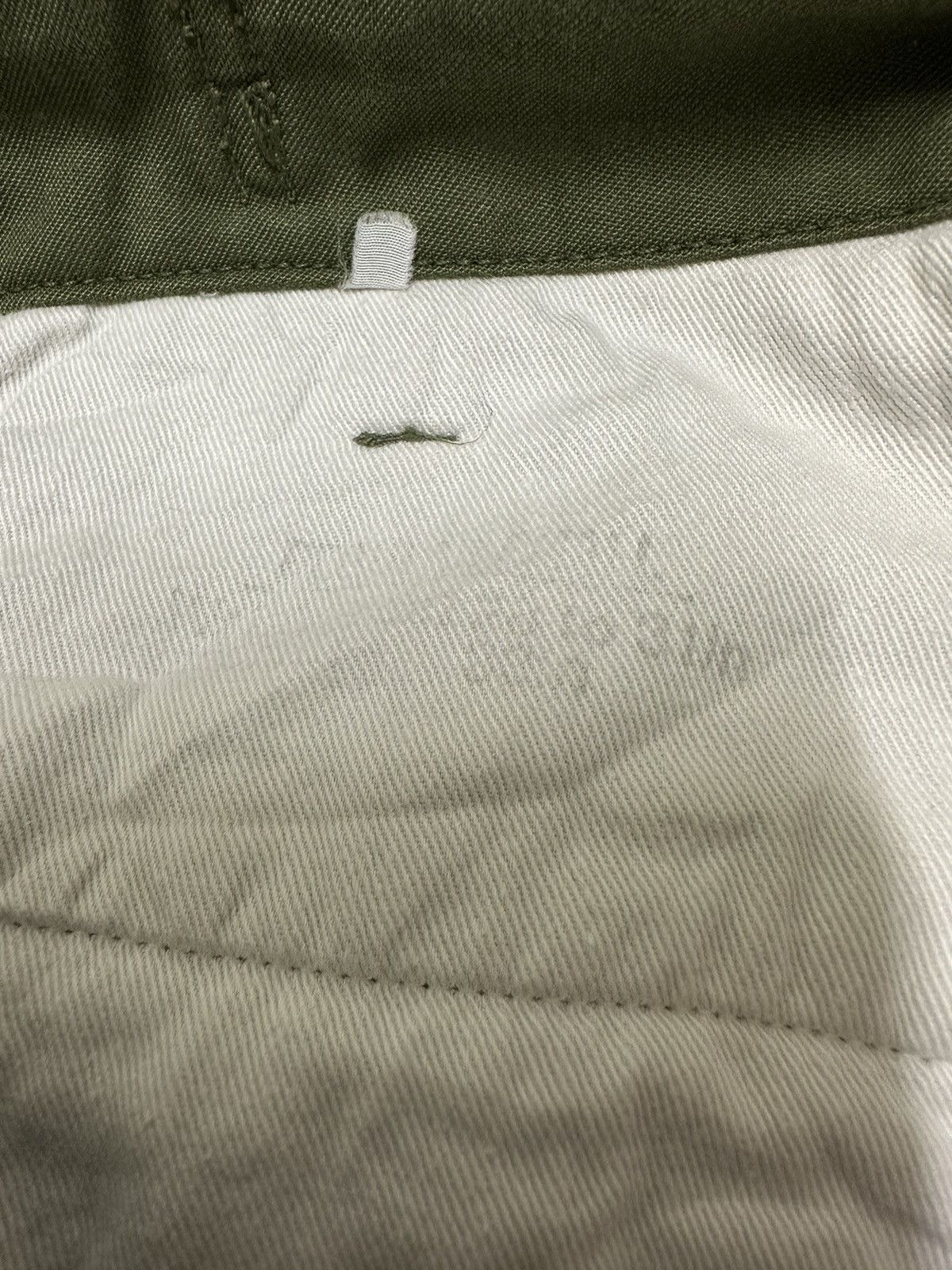 Vintage Vtg OG Us Army Sateen Cargo Pant 60s 70s Nam Era Scovill Usa Size US 31 - 22 Thumbnail