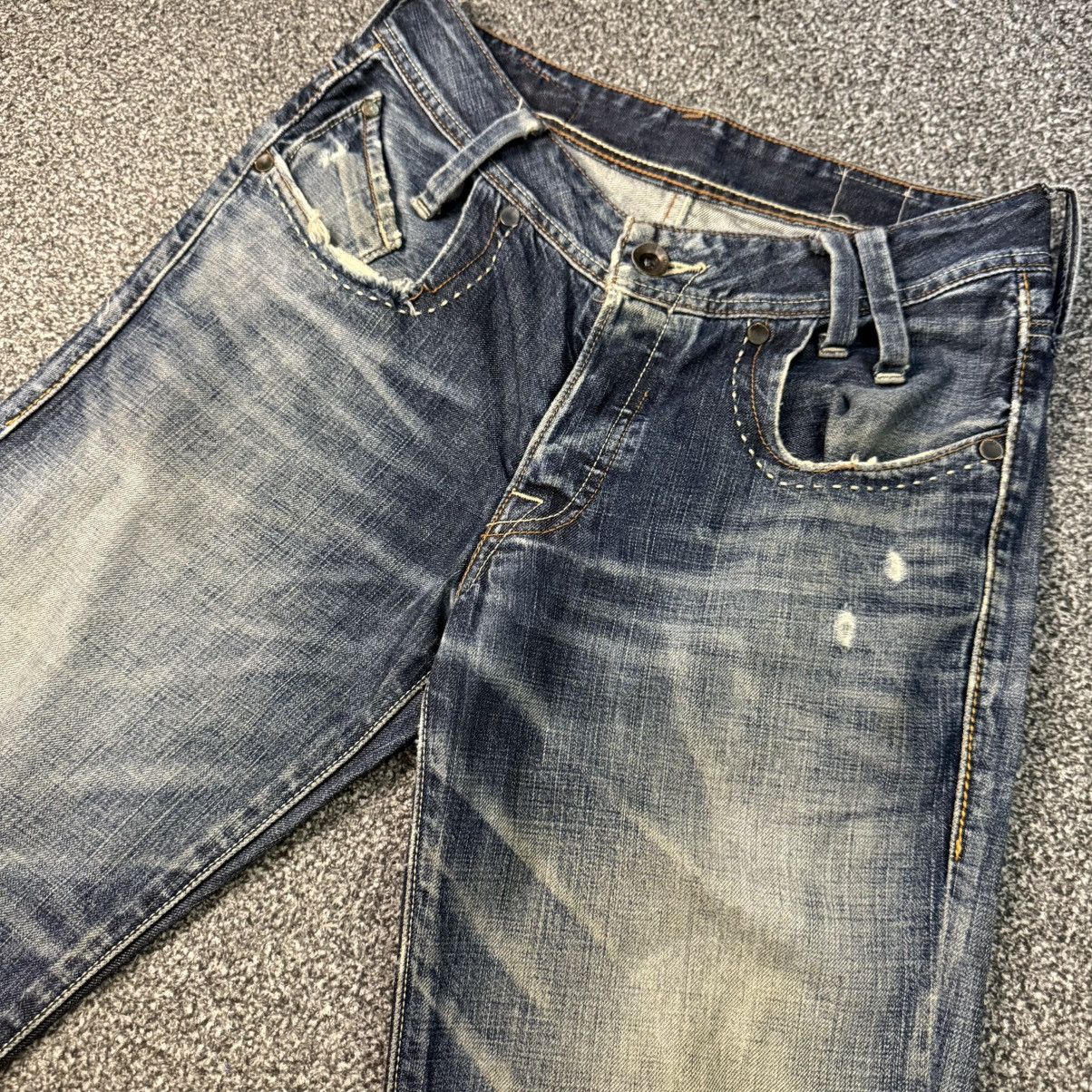 14th Addiction 🔥Archive Distressed Levis Cooper Jeans Size US 30 / EU 46 - 3 Thumbnail