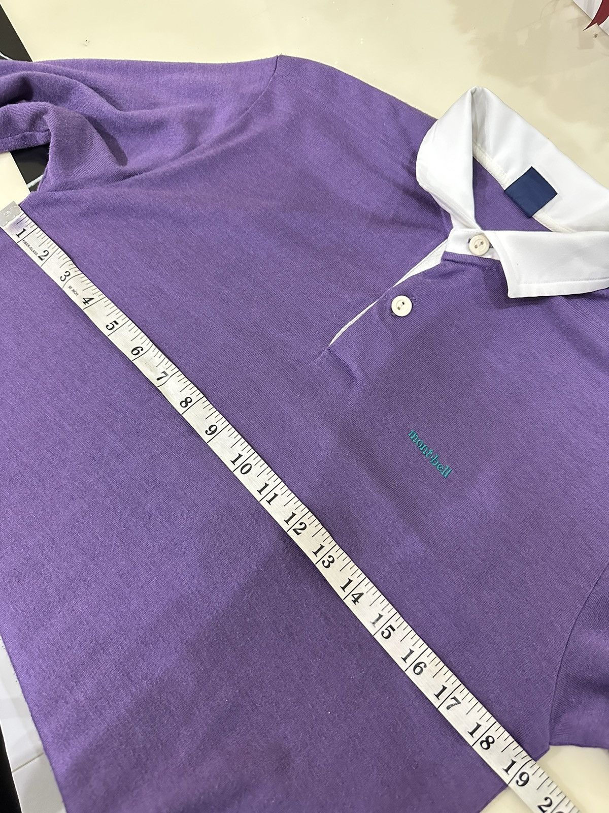 Montbell Montbell Longsleeve Polo Vintage Shirt A131 Size US M / EU 48-50 / 2 - 5 Thumbnail