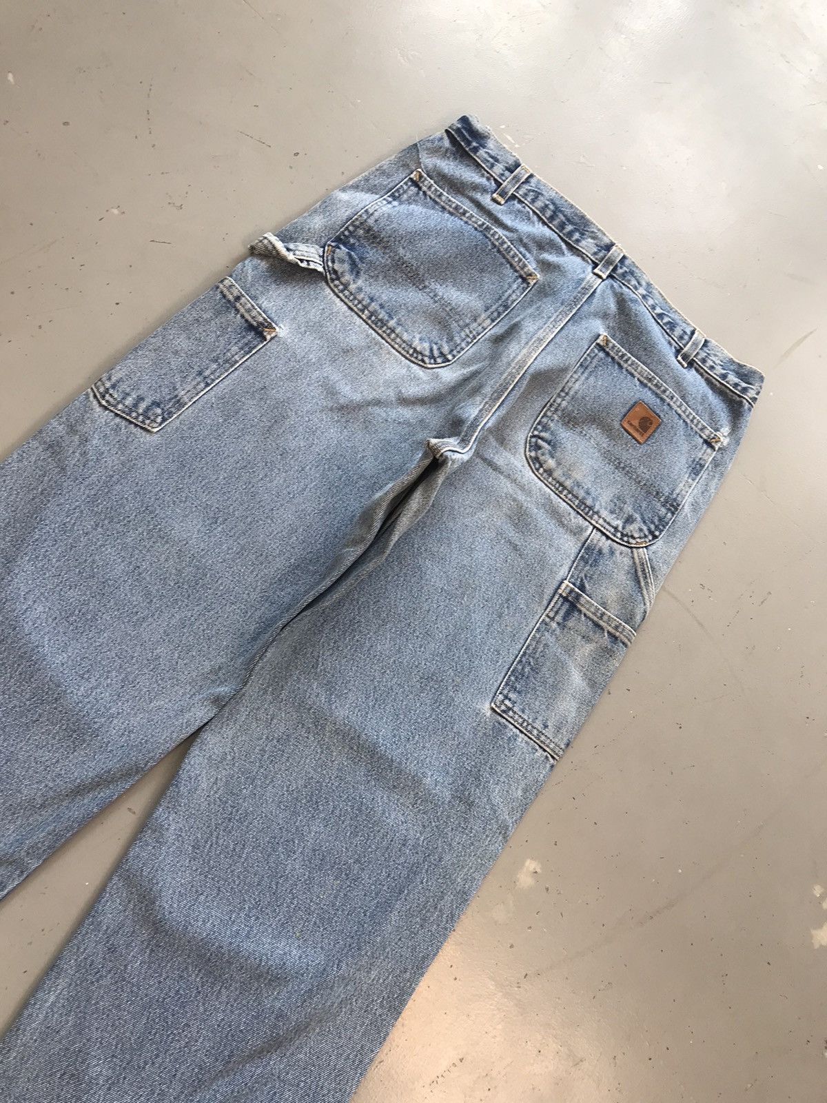 Carhartt × Vintage Vintage Carhartt B237 DST carpenter denim Size US 34 / EU 50 - 12 Thumbnail
