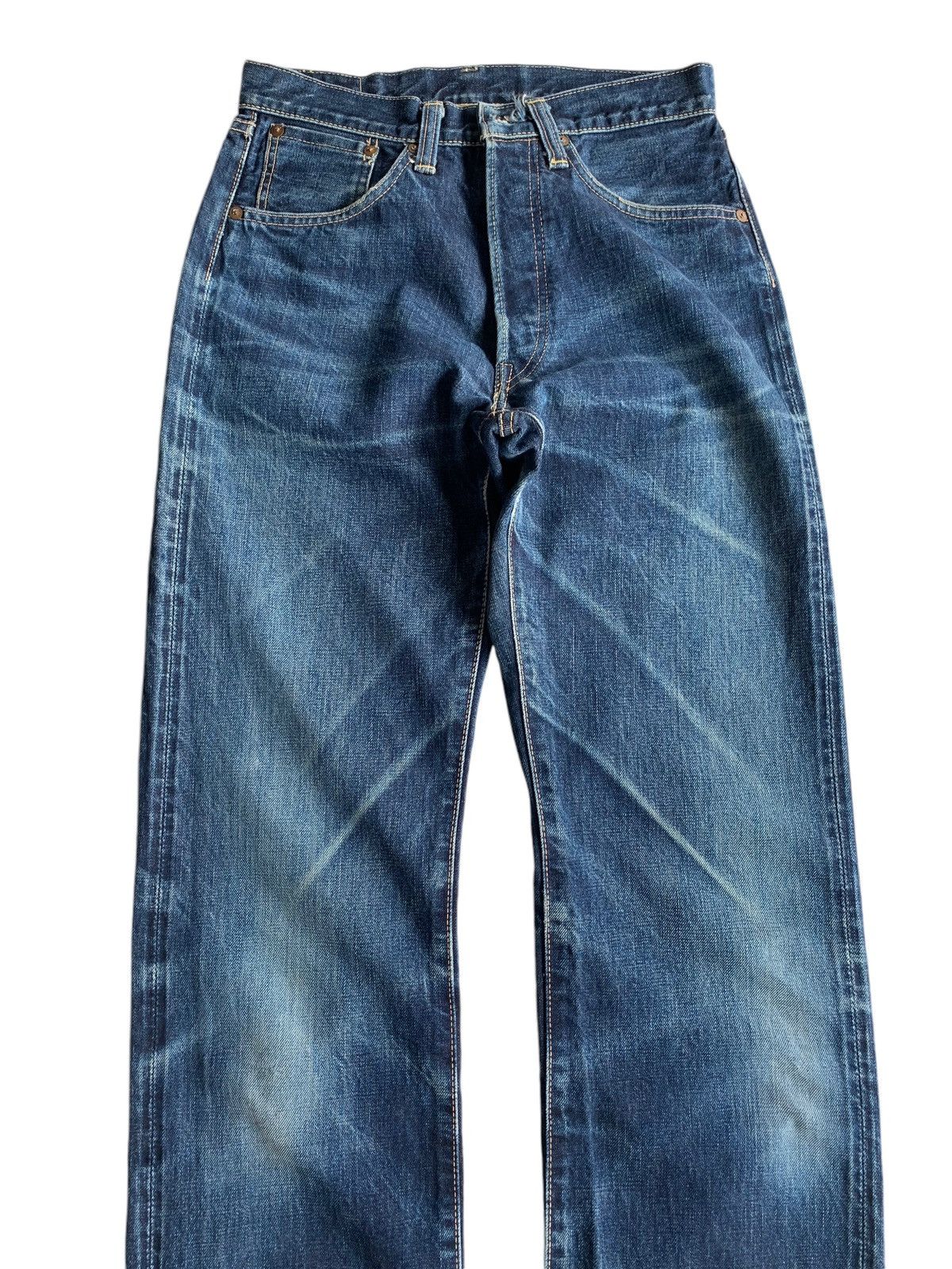 If Six Was Nine × Japanese Brand Unknown Japanese Brand Button fly Mudwash Selvedge Denim Size US 28 / EU 44 - 6 Thumbnail
