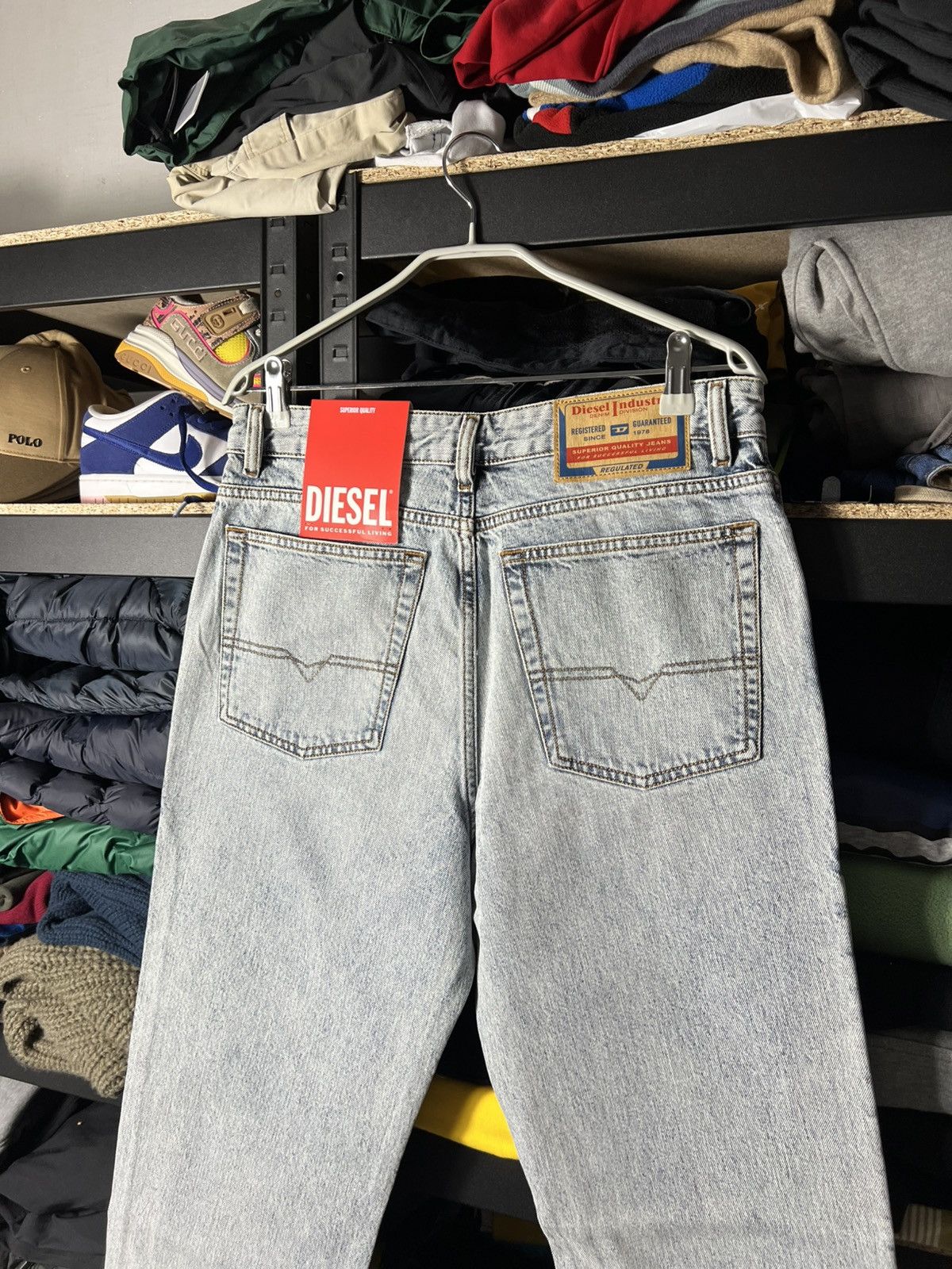 Diesel Diesel Vintage Light Wash Jeans High Waist Straight Fit Y2K Size US 32 / EU 48 - 5 Thumbnail