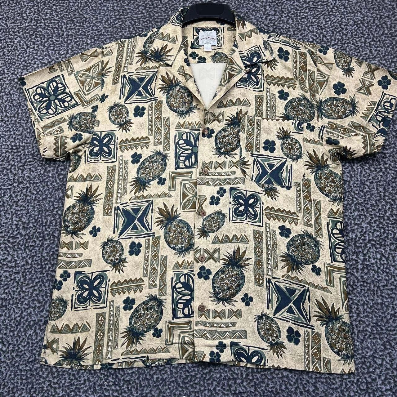 Tommy Bahama Tommy Bahama Button Up Shirt L Hawaiian Collared 100% Silk Size US L / EU 52-54 / 3 - 1 Thumbnail