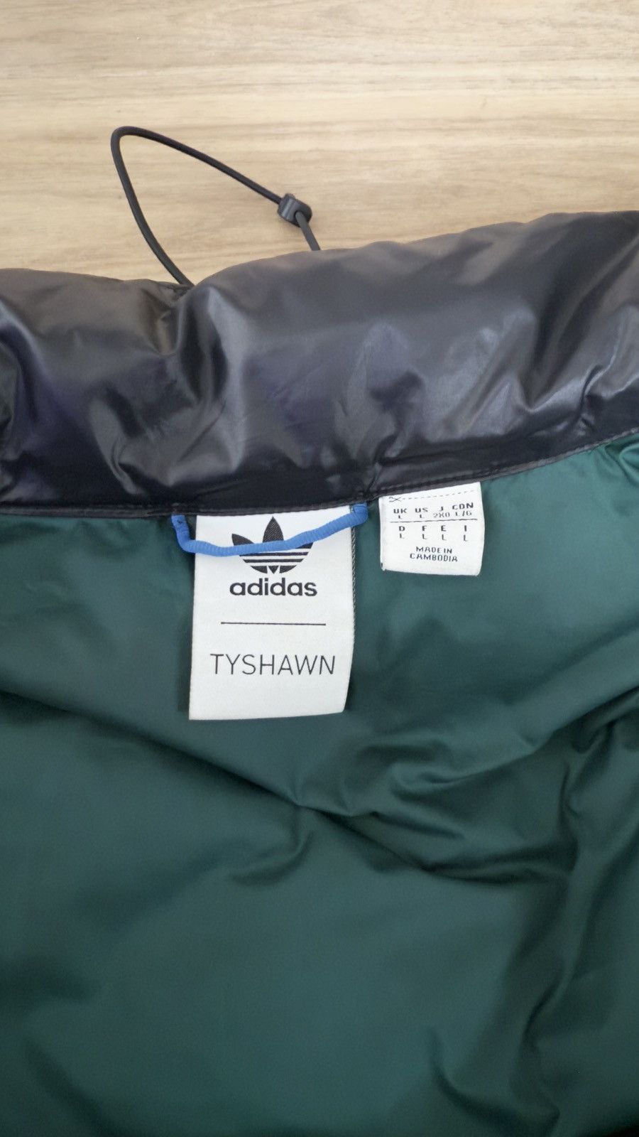 Adidas Adidas Tyshawn Jones NY Puffer Jacket Size US L / EU 52-54 / 3 - 15 Thumbnail