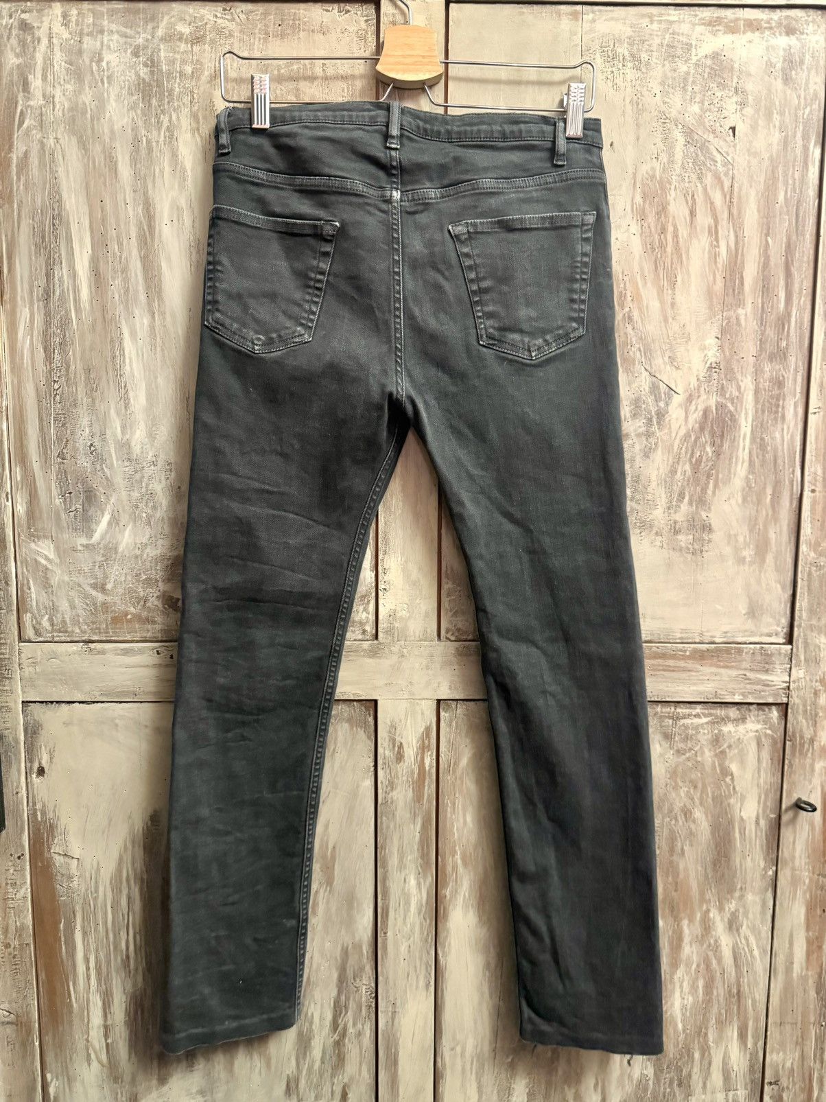 Balenciaga Demna Balenciaga fadded grey skinny denim pants 28 men Size US 28 / EU 44 - 6 Thumbnail