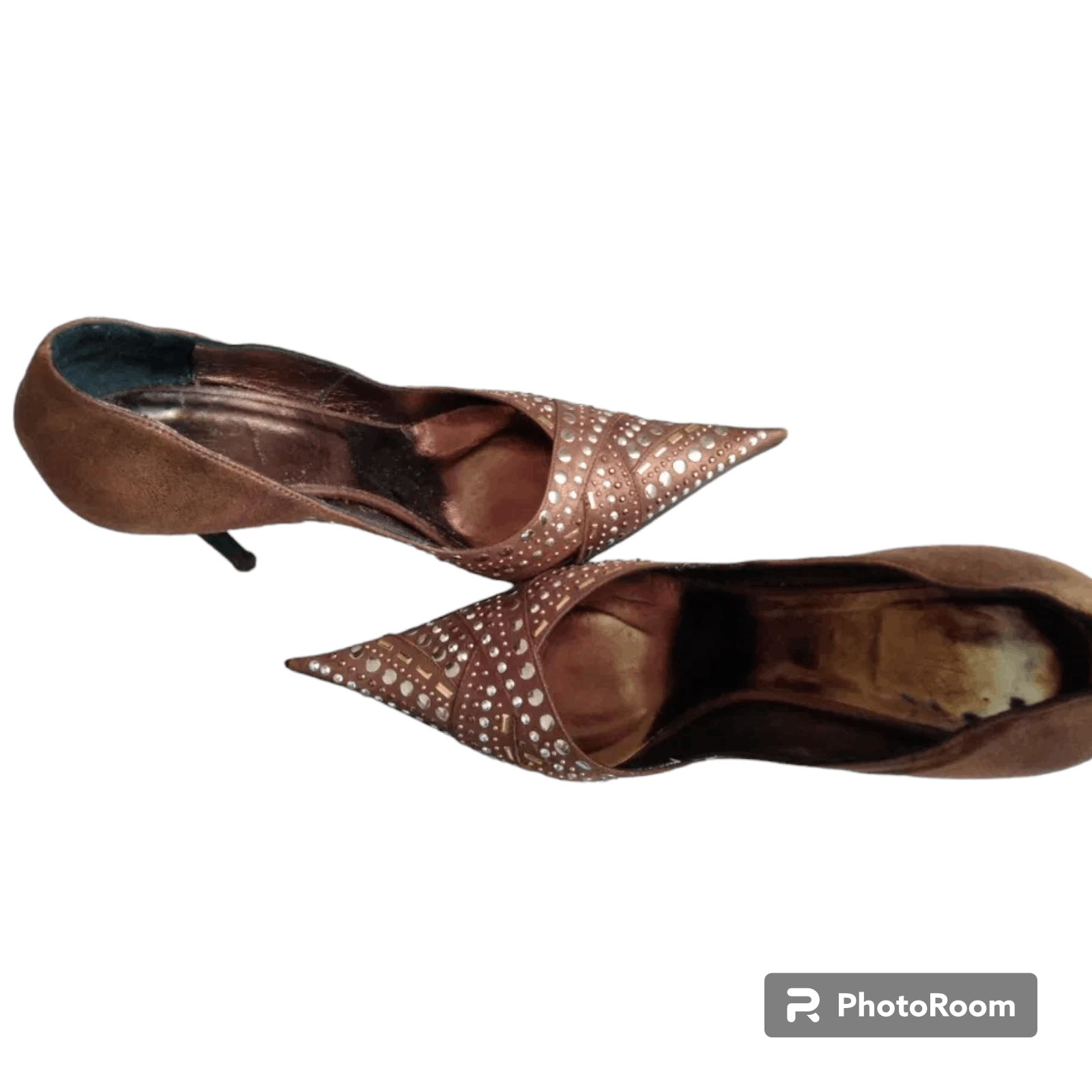 Other y2k pointed toe brown pumps US sz 6.5 Size US 6.5 / IT 36.5 - 2 Thumbnail