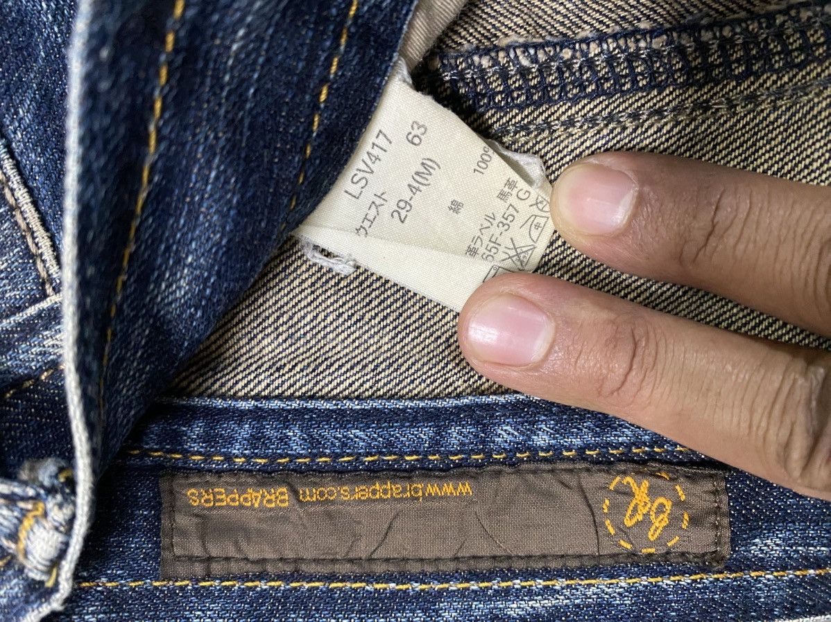 Hysteric Glamour × If Six Was Nine × Tornado Mart Super Flare Jeans Brappers Japan Brand Bootcut Flared @278 Size US 28 / EU 44 - 11 Thumbnail